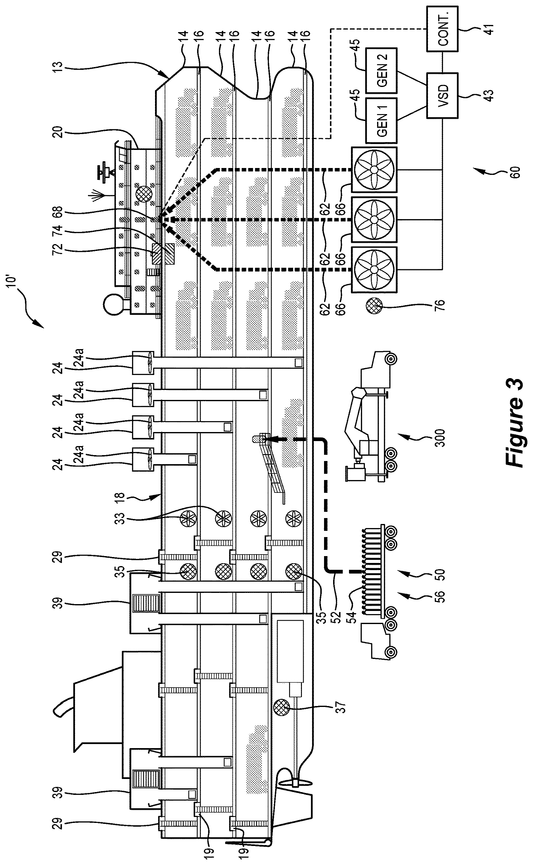Patent US12617517 Figure 3 – System and method for fumigating a vessel with crew protection