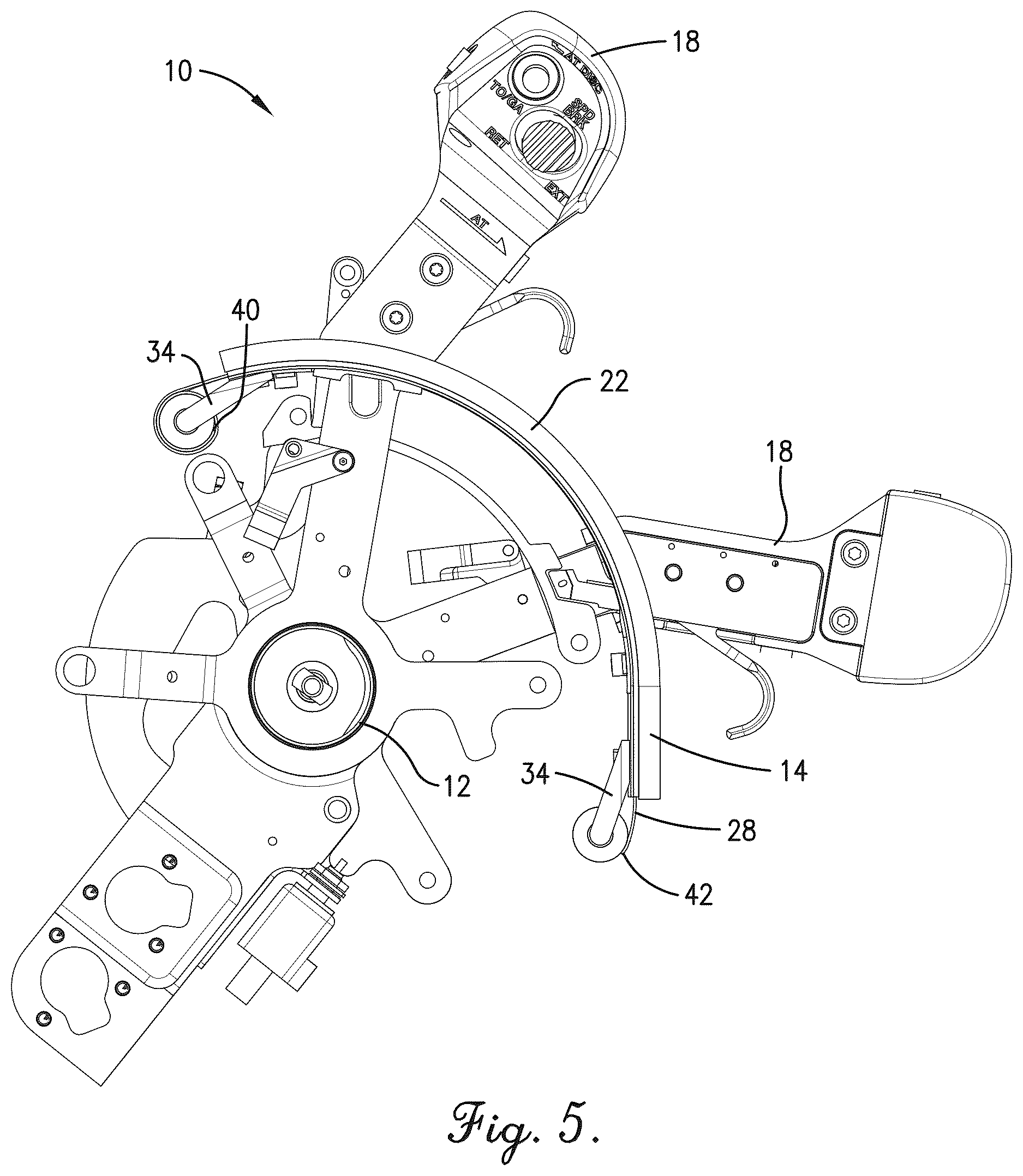 Patent US12617521 Figure 5 – Coiling foreign object debris cover