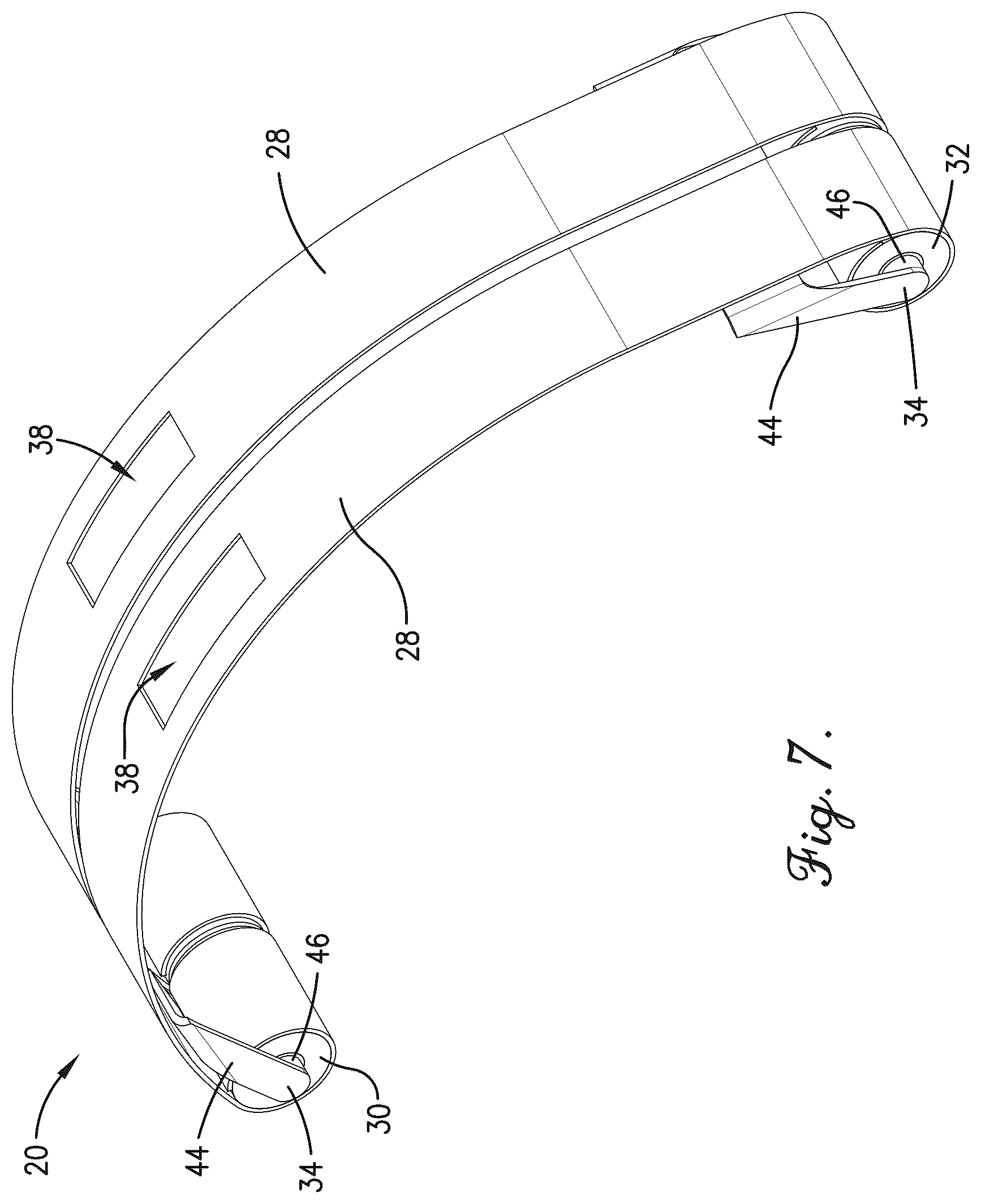 Patent US12617521 Figure 7 – Coiling foreign object debris cover