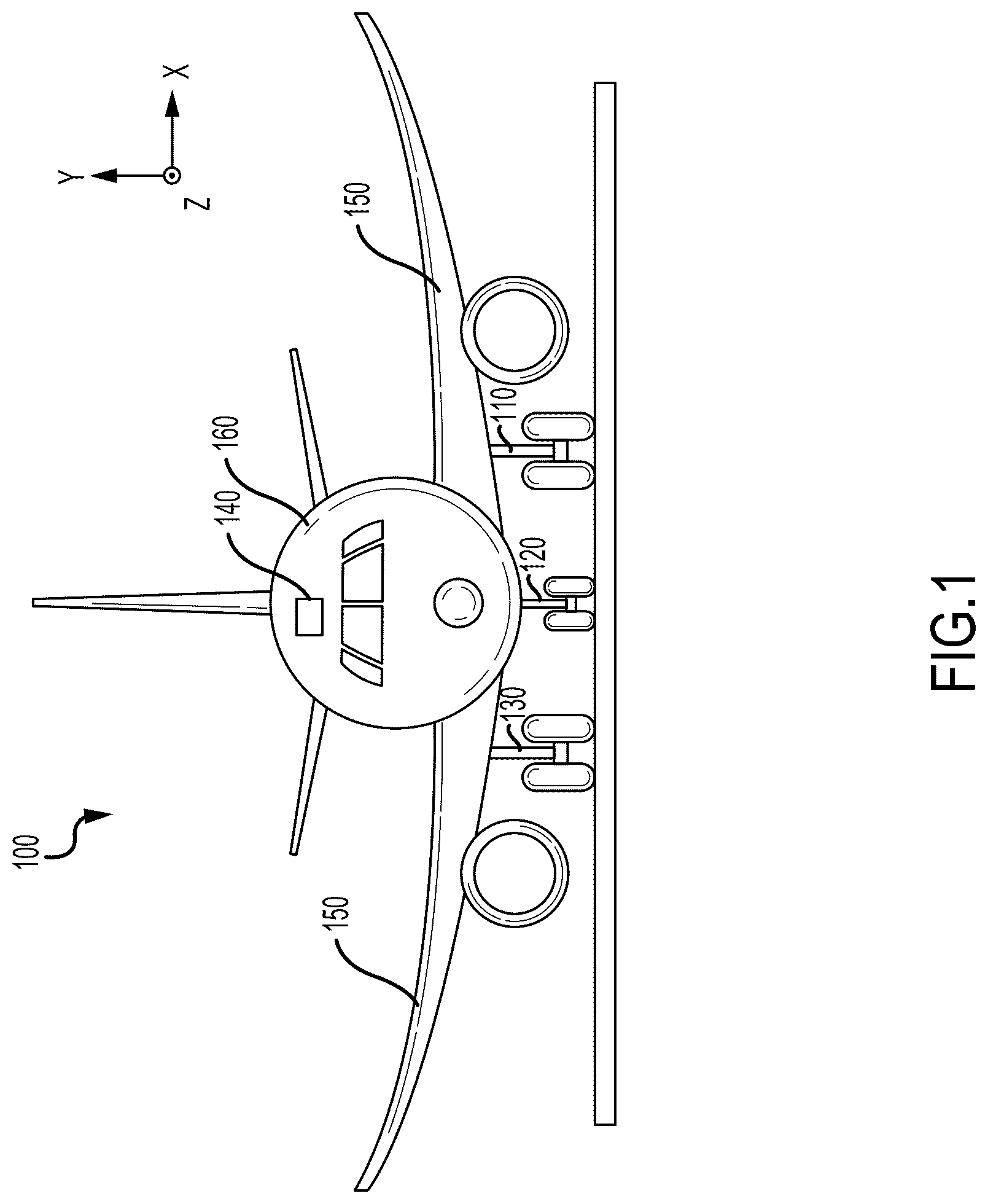 Patent US12617524 Figure 1 – Uplock unlock electro-hydrostatic actuator