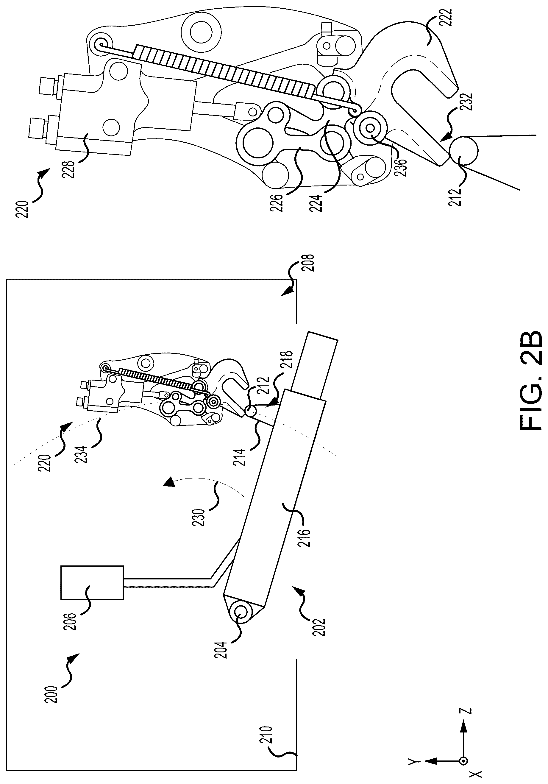 Patent US12617524 Figure 3 – Uplock unlock electro-hydrostatic actuator