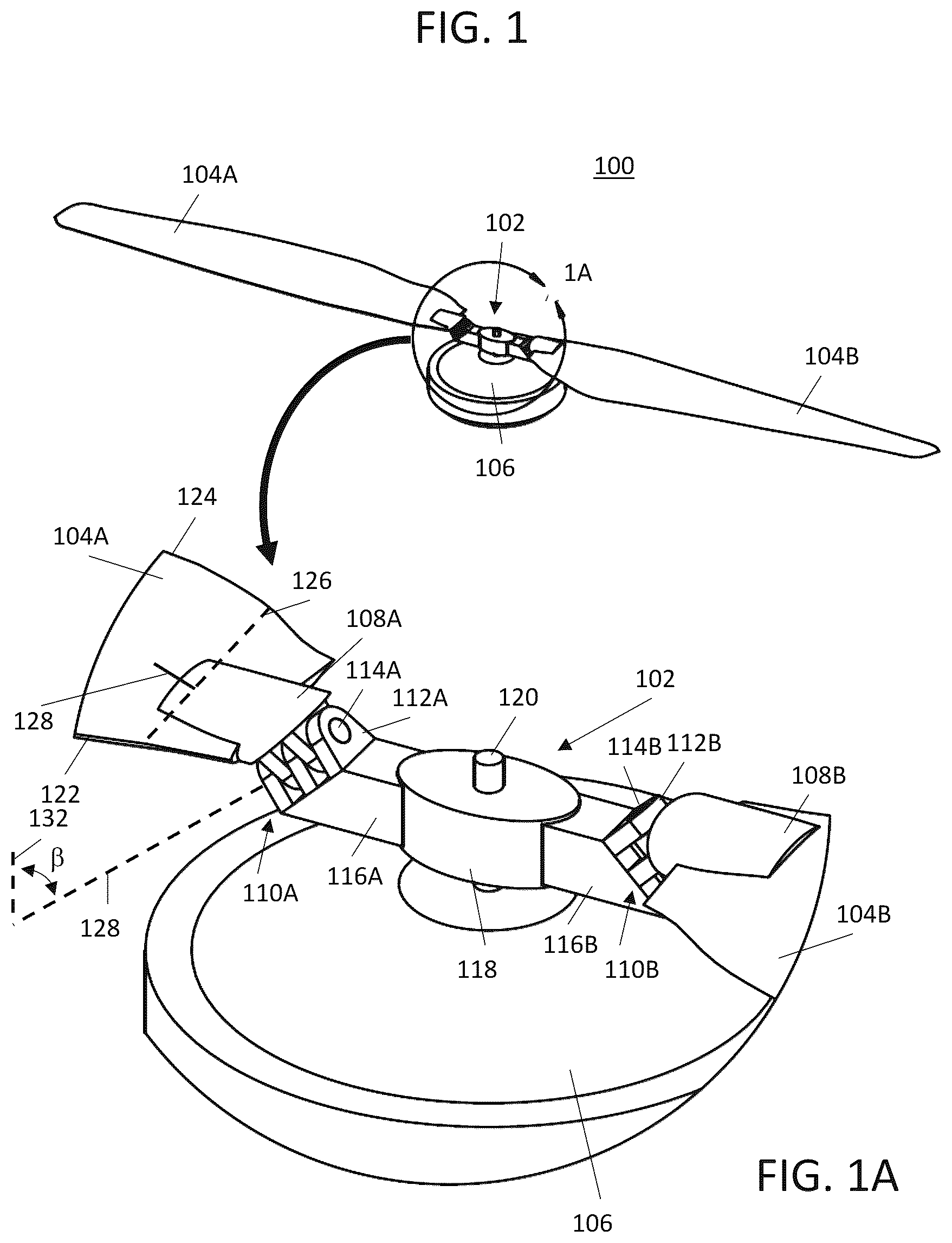 Patent US12617526 Figure 1 – Fast response rotor system