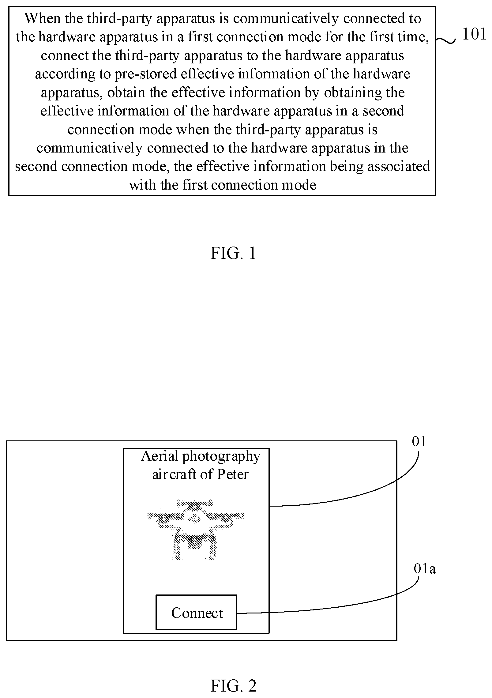 Patent US12617528 Figure 1 – Apparatus connection method and device, hardware apparatus, and computer-readable storage medium