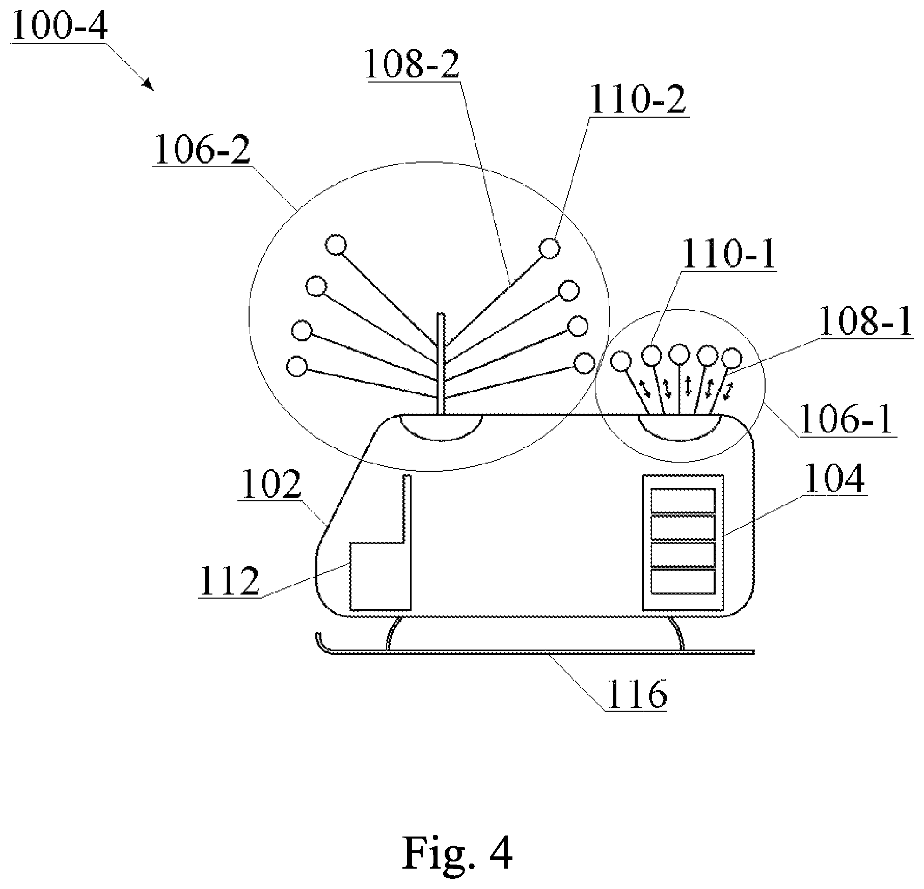 Patent US12617530 Figure 5 – Vehicle, transport system (variants) and method of moving vehicle