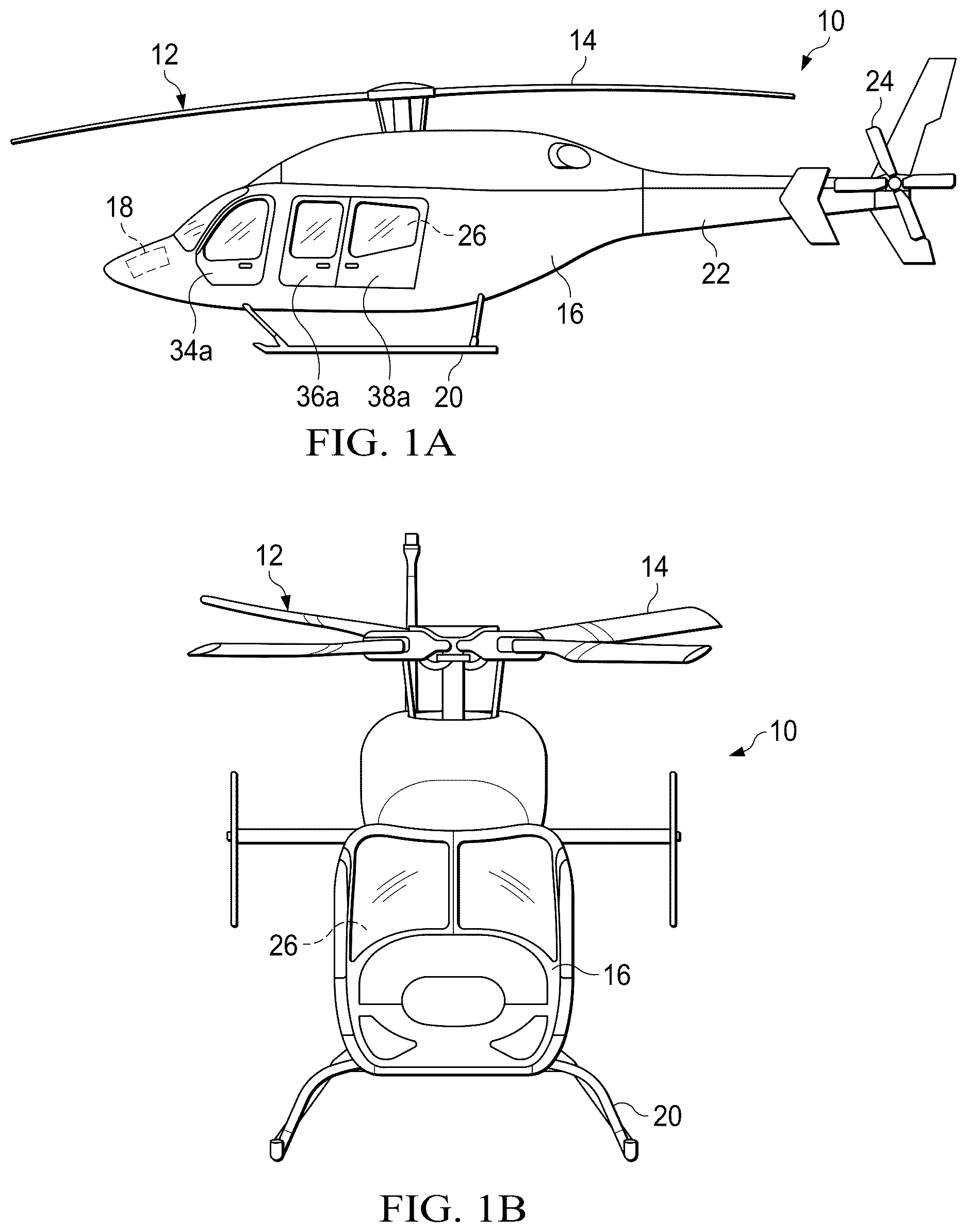 Patent US12617531 Figure 1 – Pilot storage systems for aircraft cabins