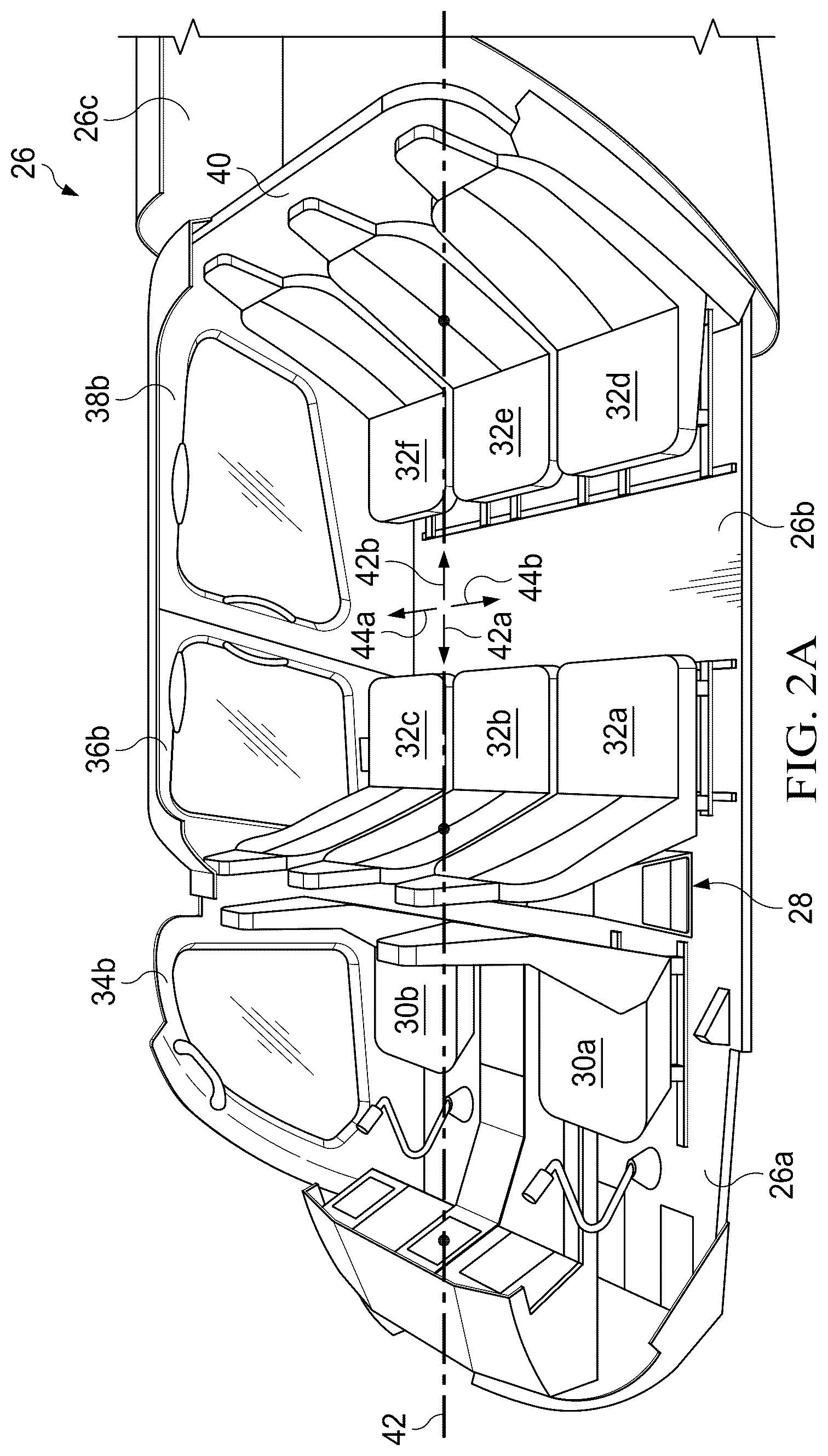 Patent US12617531 Figure 2 – Pilot storage systems for aircraft cabins