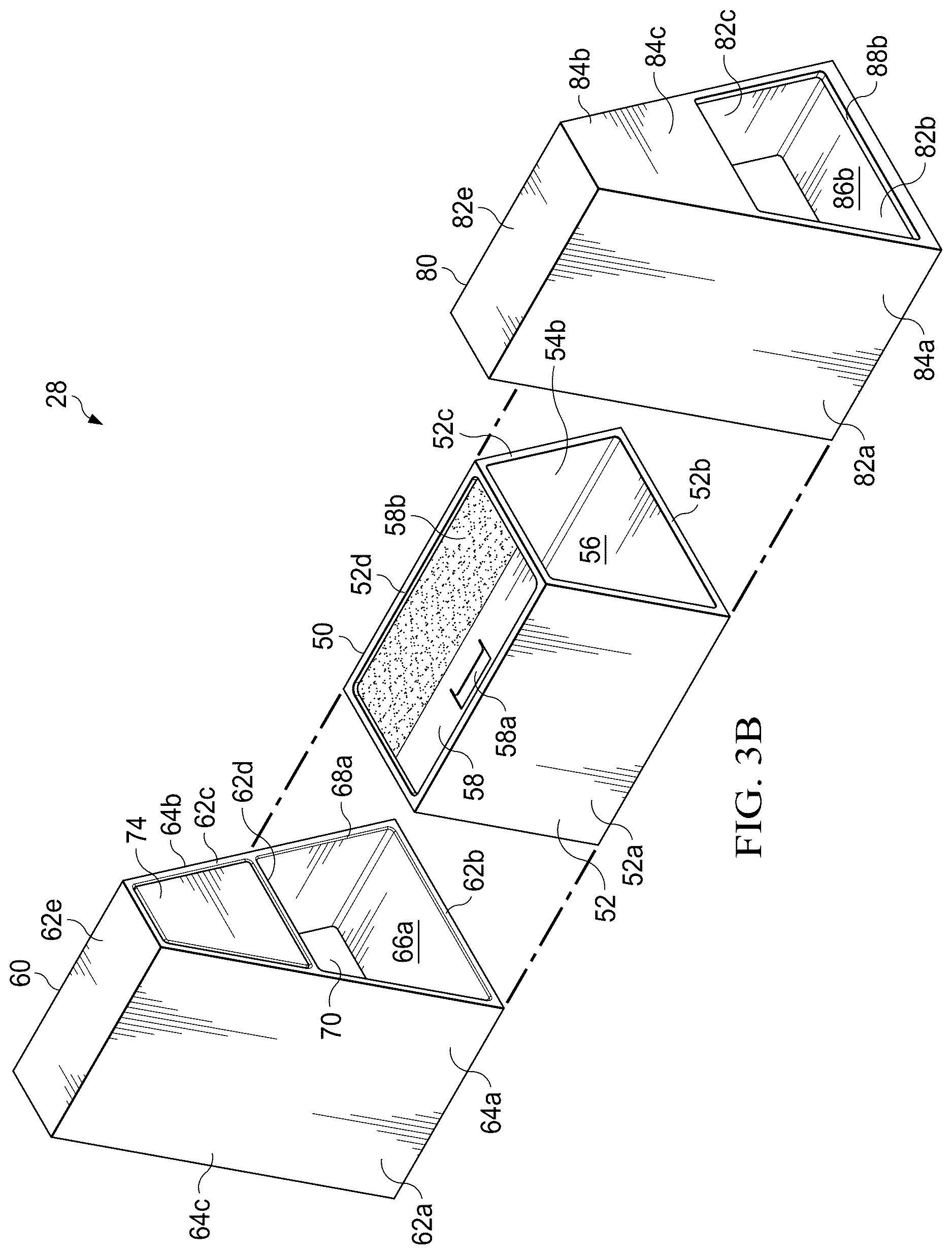 Patent US12617531 Figure 5 – Pilot storage systems for aircraft cabins