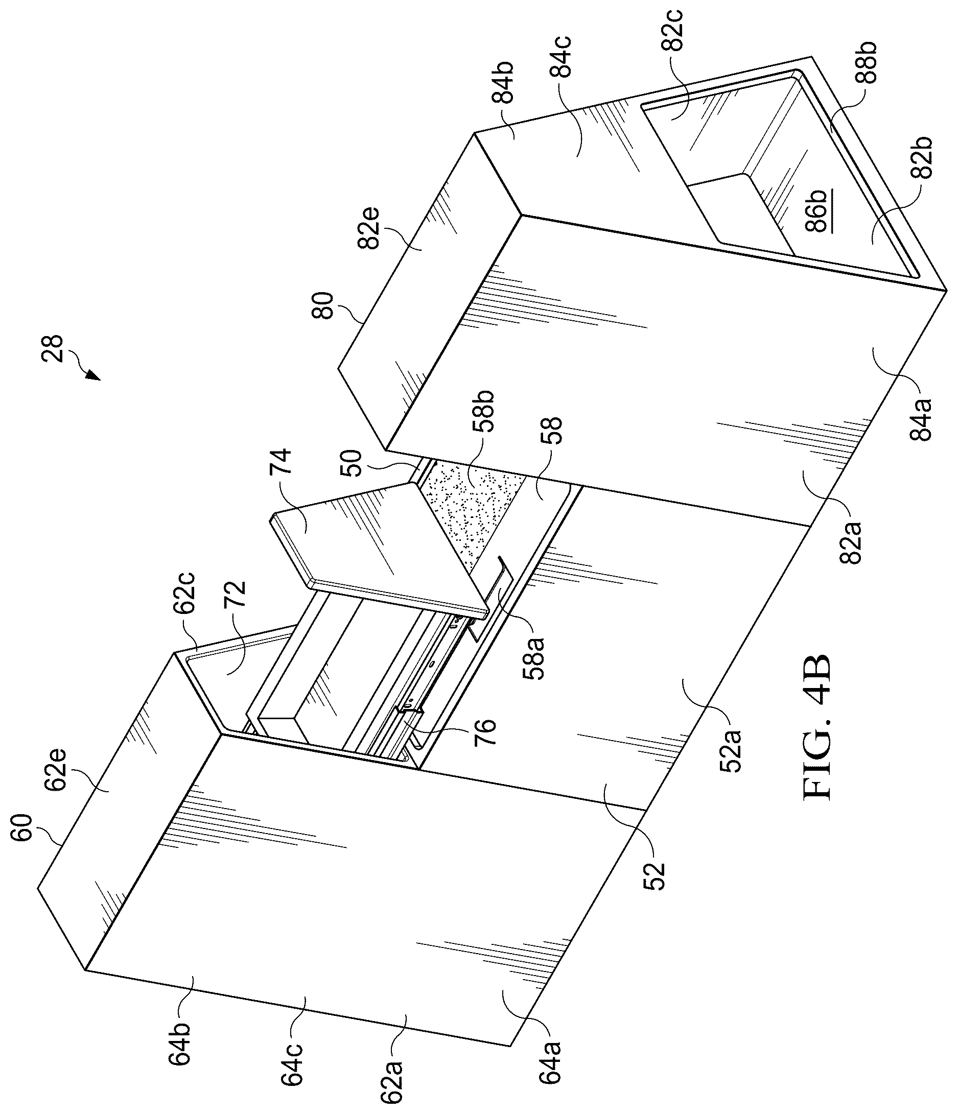 Patent US12617531 Figure 8 – Pilot storage systems for aircraft cabins