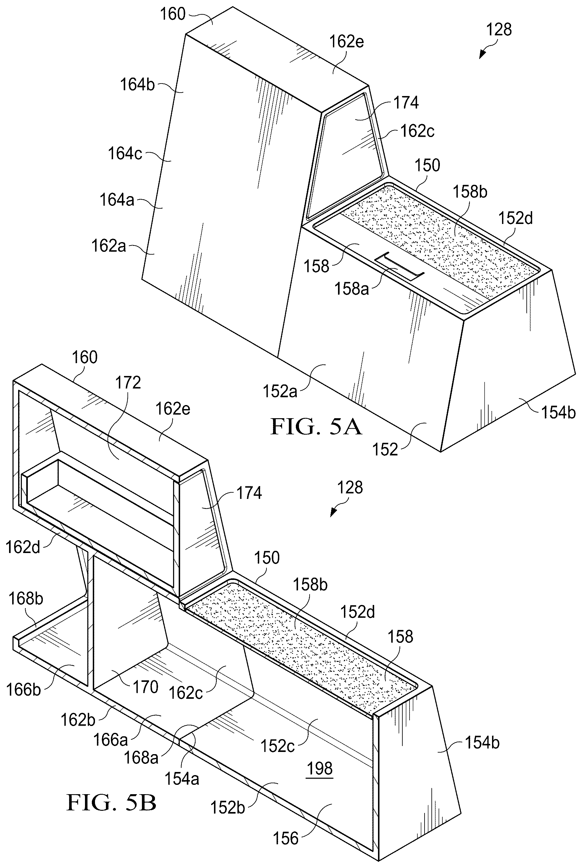 Patent US12617531 Figure 10 – Pilot storage systems for aircraft cabins