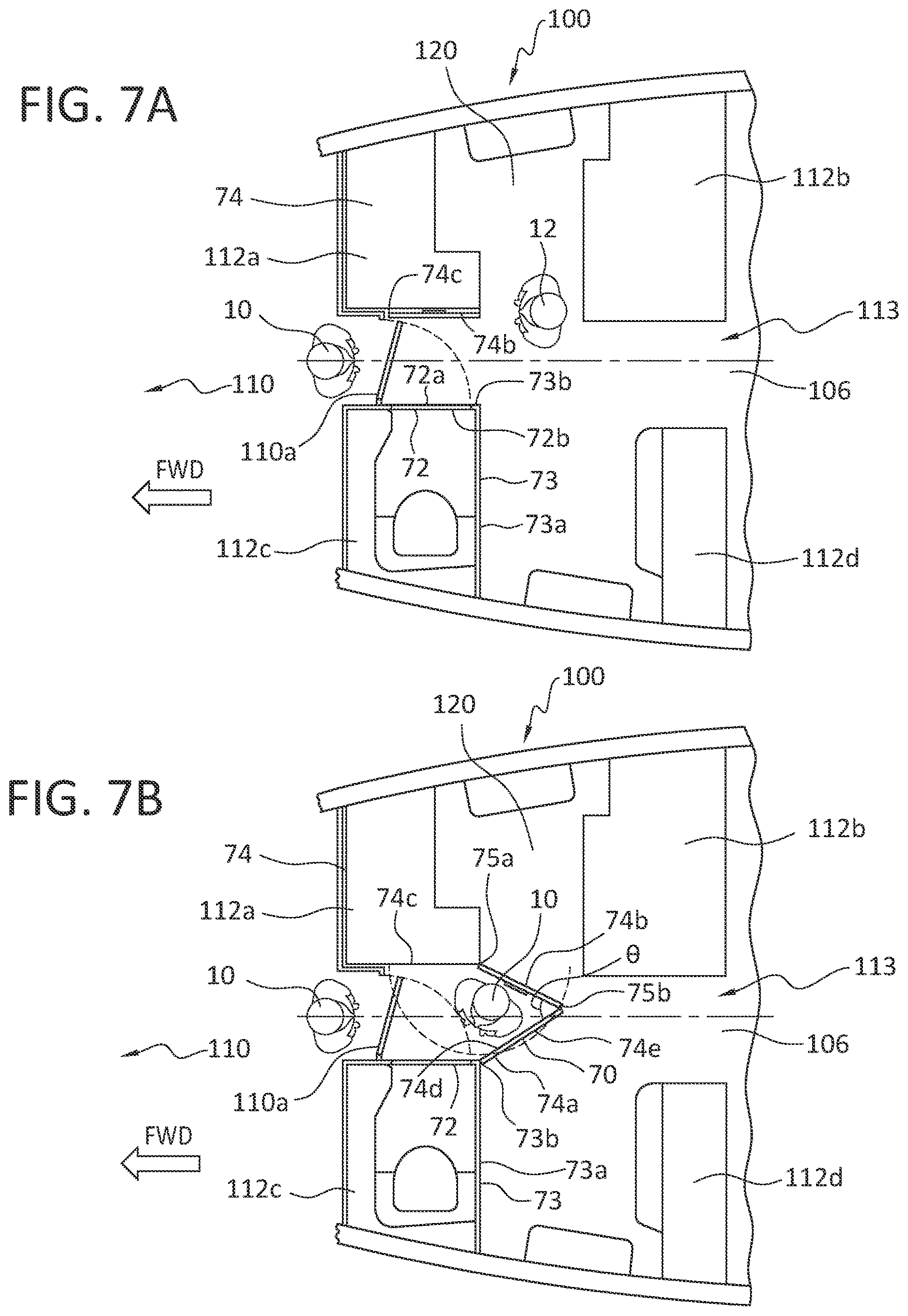Patent US12617532 Figure 13 – Dual purpose lavatory barrier