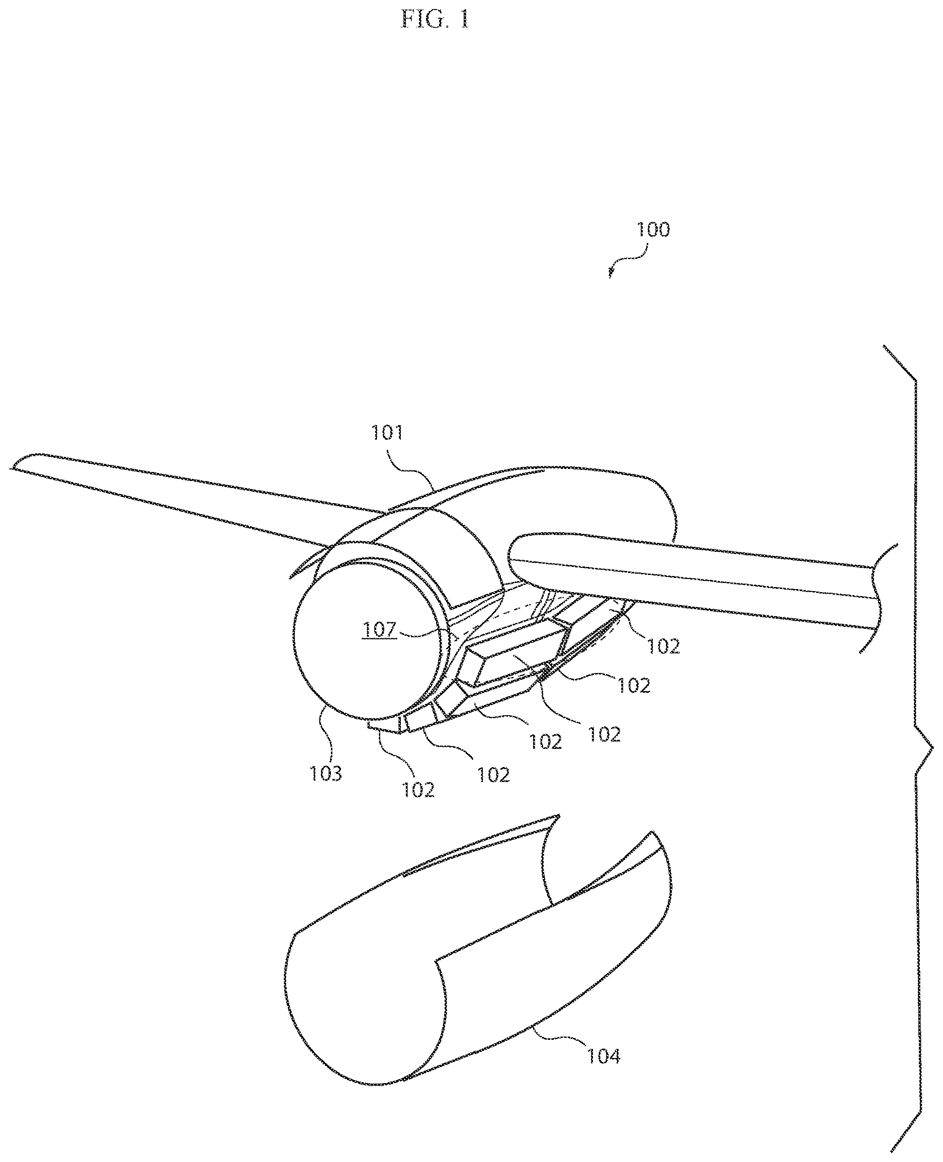 Patent US12617542 — Battery storage system for an aircraft — Figure 1