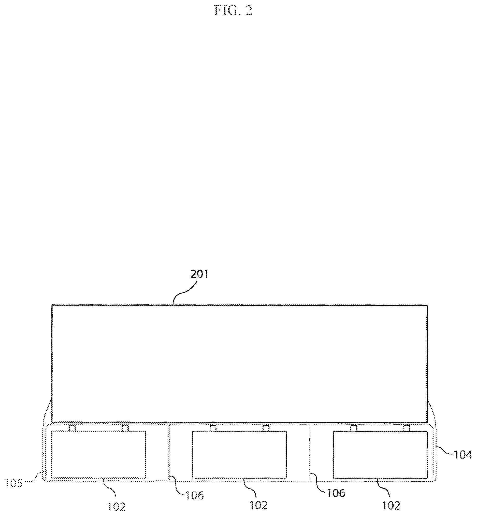 Patent US12617542 Figure 2 – Battery storage system for an aircraft