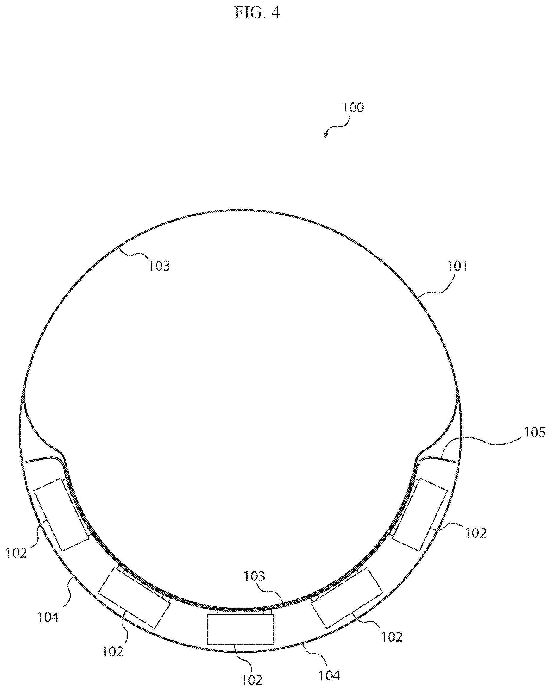 Patent US12617542 Figure 4 – Battery storage system for an aircraft
