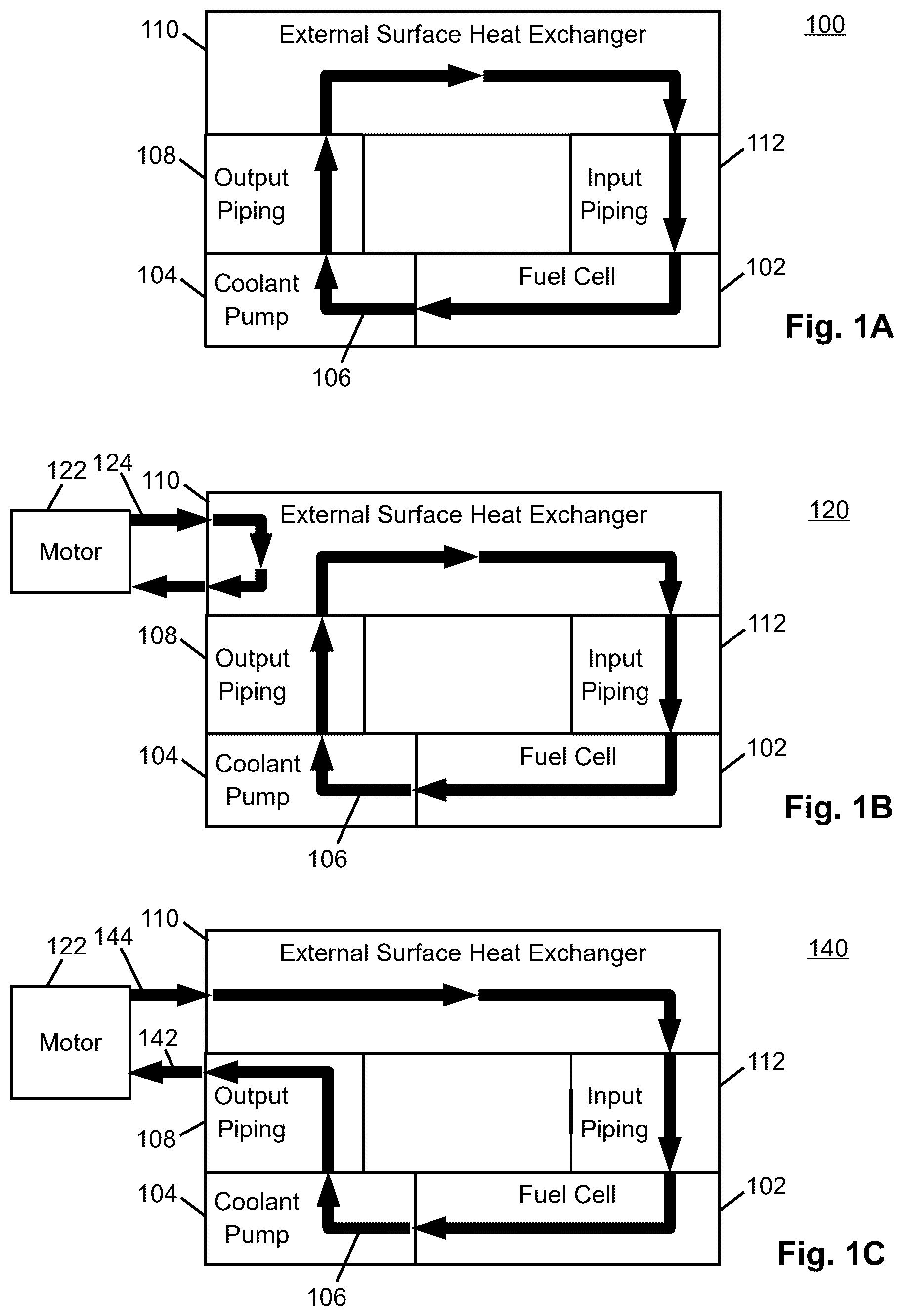 Patent US12617543 Figure 1 – Wing cooling system for fuel cell