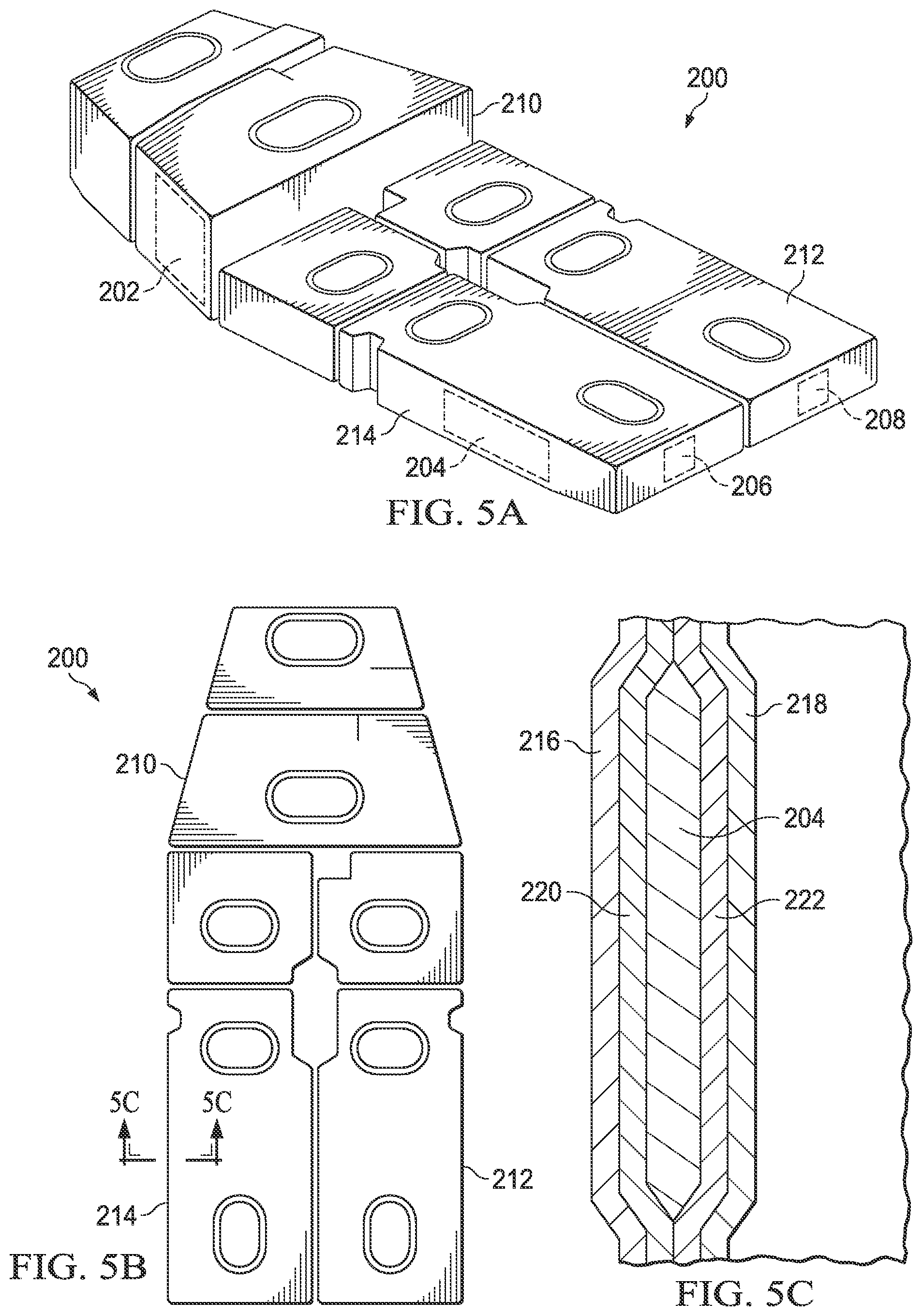 Patent US12617545 Figure 7 – Aircraft liquid containment cell including self-sealing structure