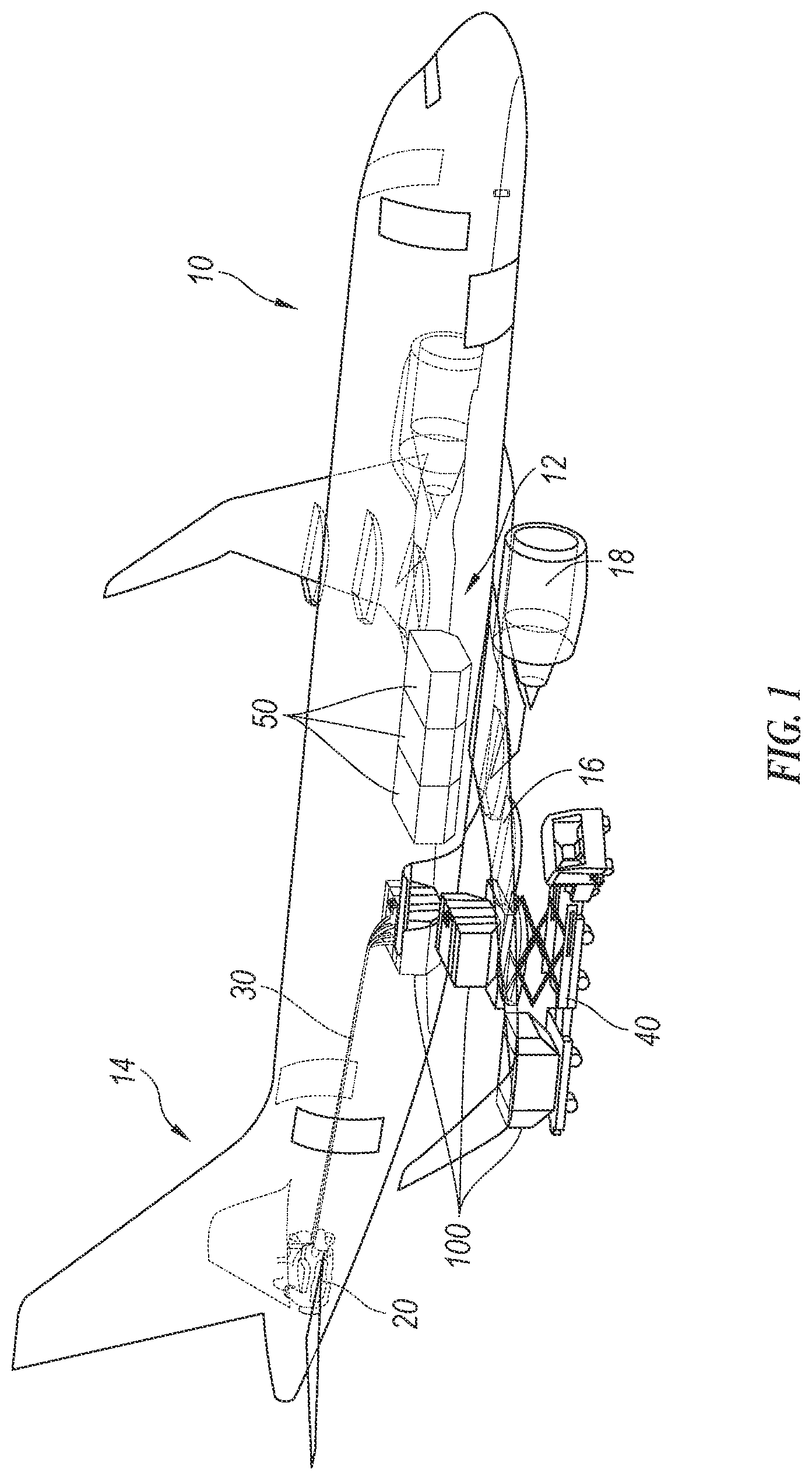 Patent US12617546 Figure 1 – Modular hydrogen-fuel storage assembly
