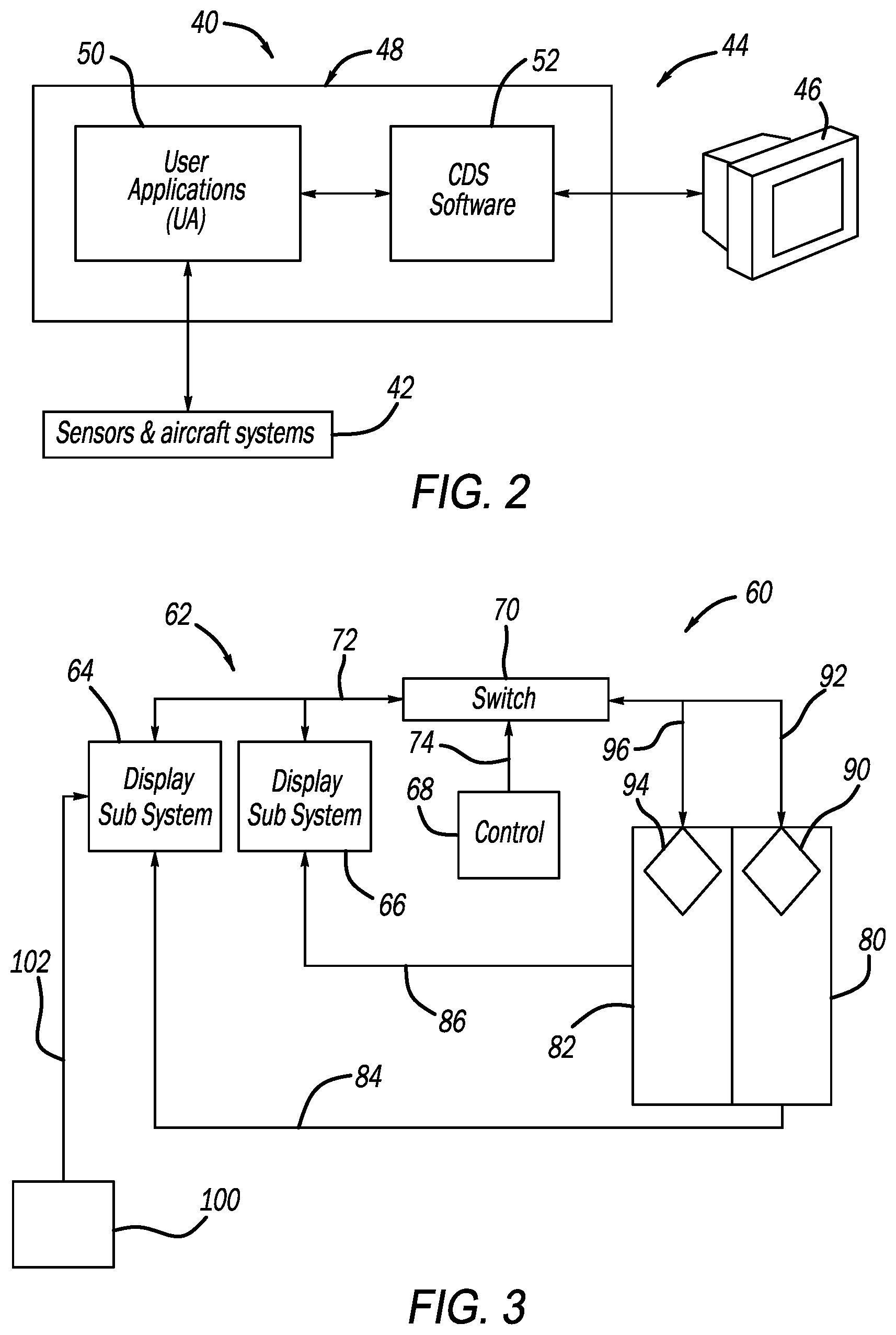 Patent US12617547 Figure 2 – Offboard graphics rendering gateway via avionics full duplex ethernet for a cockpit display system