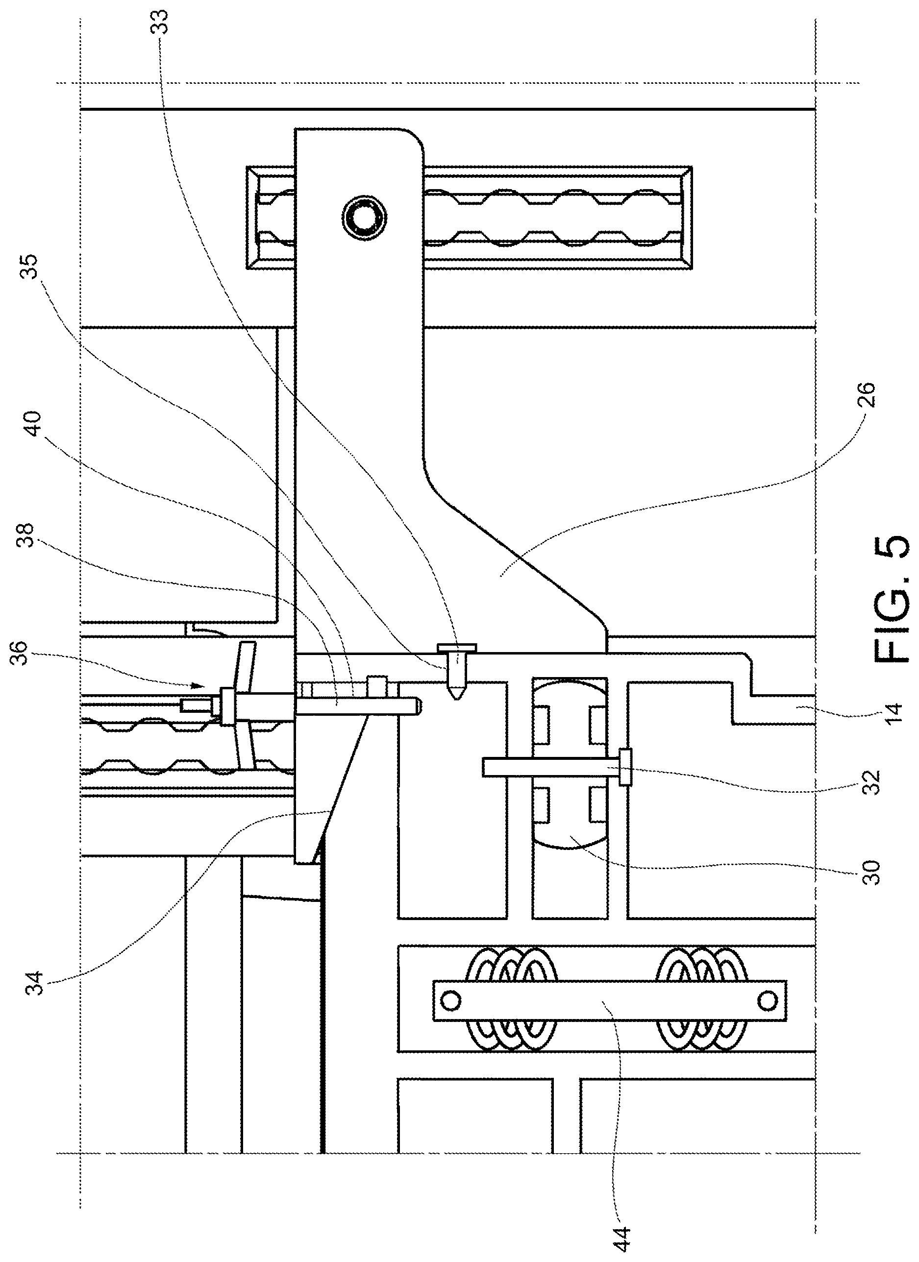 Patent US12617548 Figure 5 – Aircraft with moving system for moving sensing means during flight