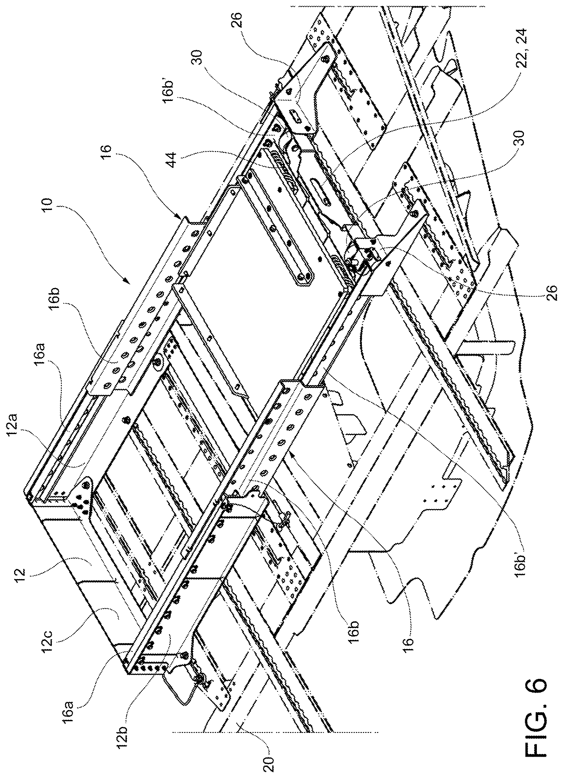 Patent US12617548 Figure 6 – Aircraft with moving system for moving sensing means during flight