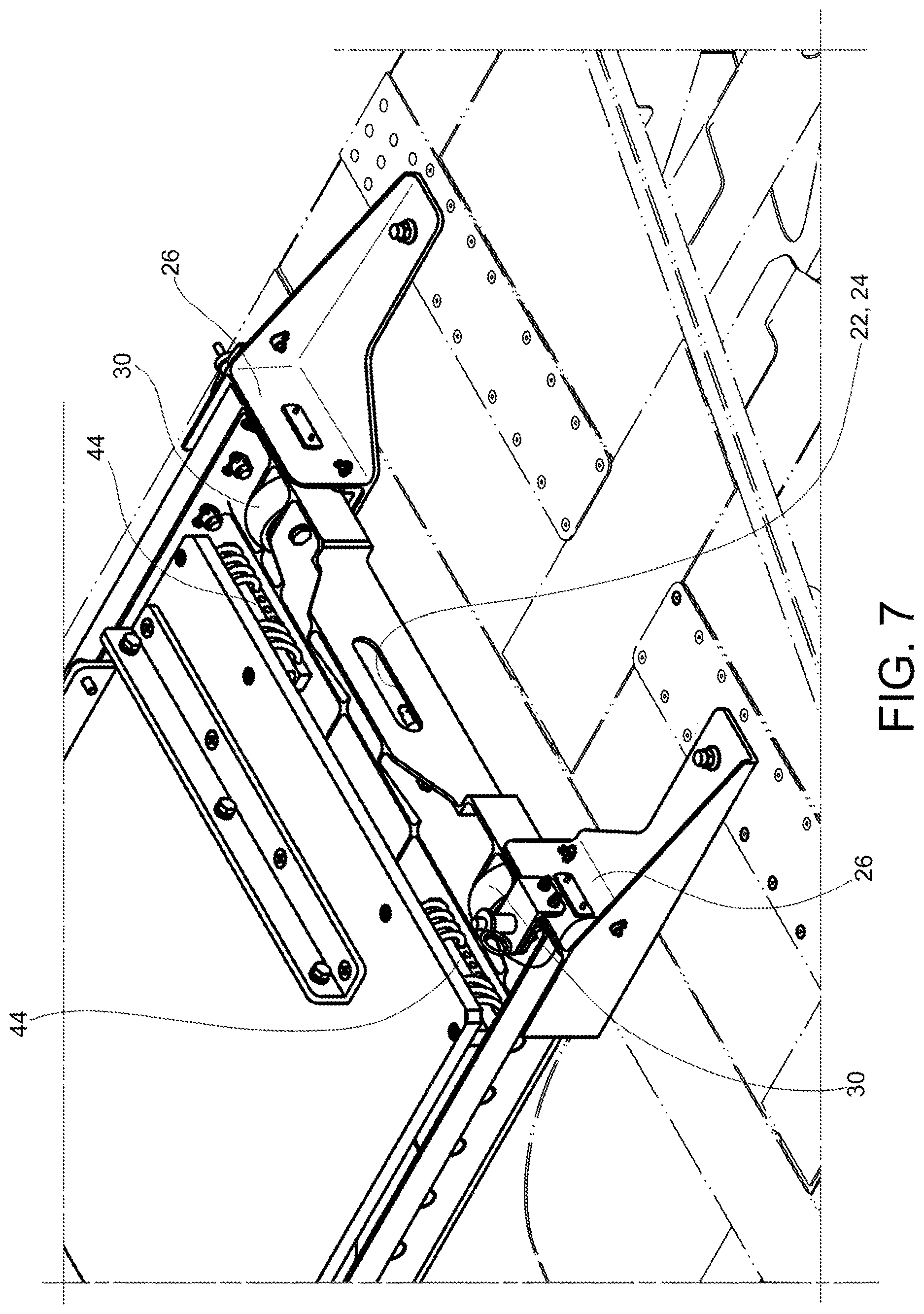 Patent US12617548 Figure 7 – Aircraft with moving system for moving sensing means during flight
