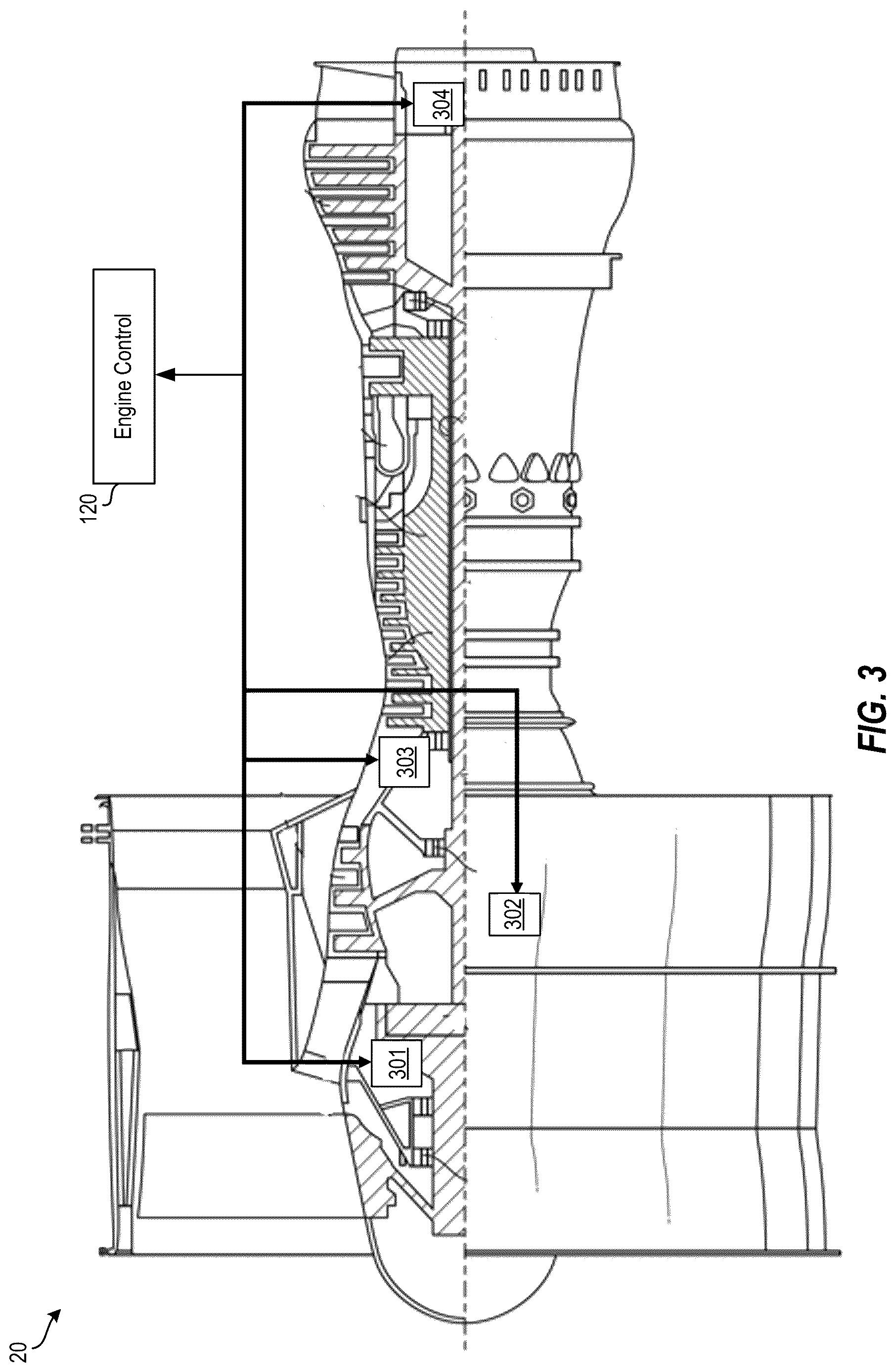 Patent US12617549 Figure 3 – Aircraft engine anomaly detection based on odor, sound, and/or image