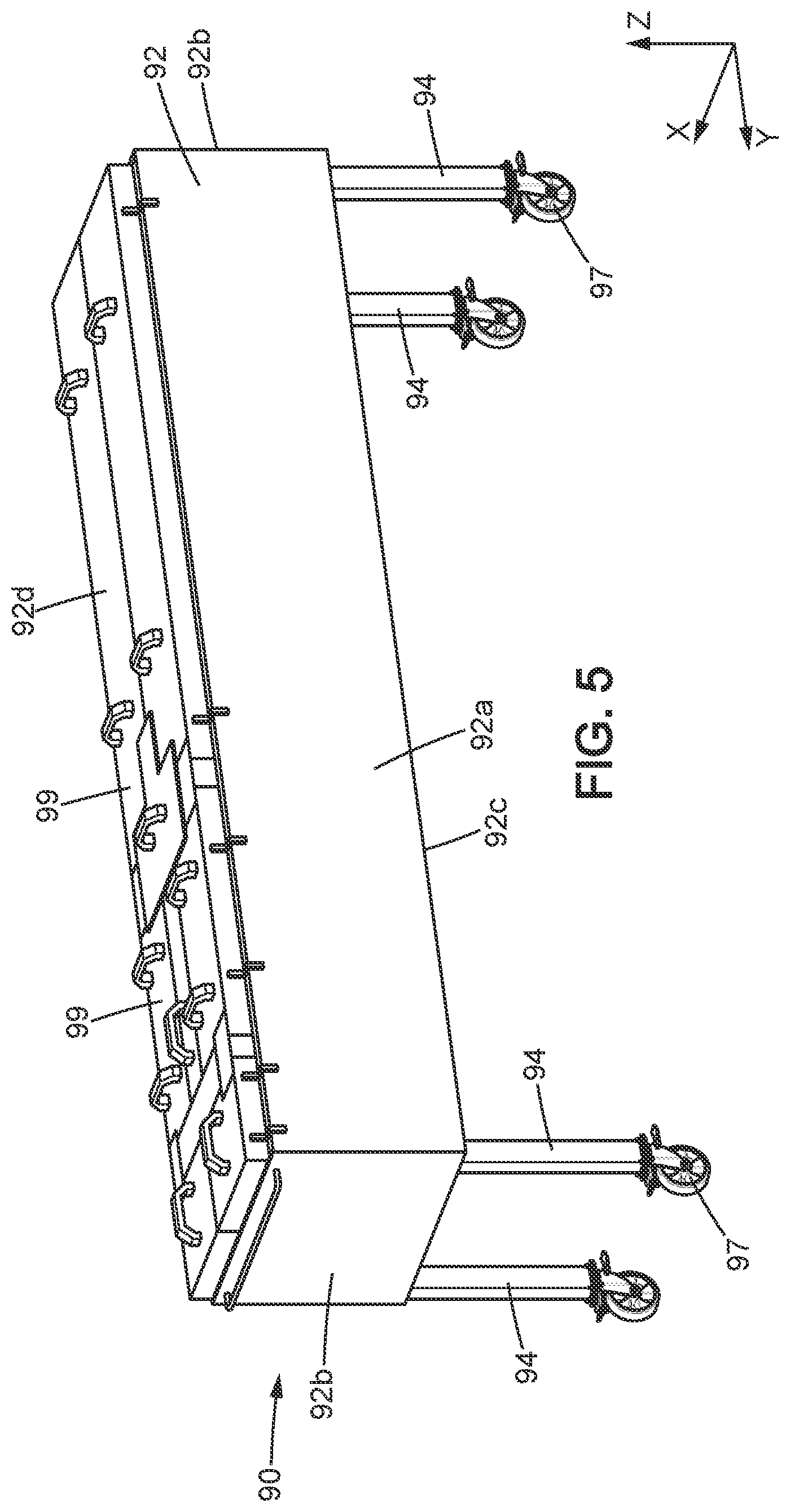 Patent US12617551 Figure 5 – Method for mounting an axle in a bogie, and associated installation