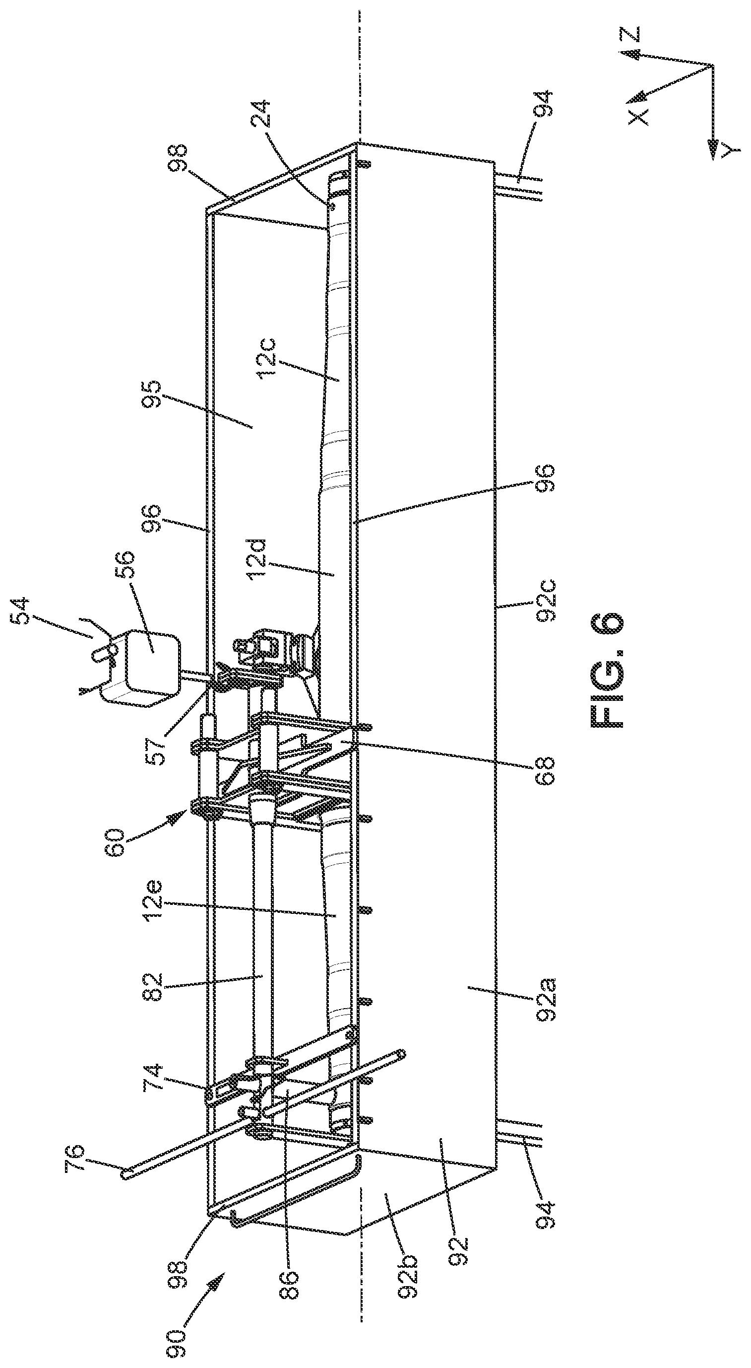 Patent US12617551 Figure 6 – Method for mounting an axle in a bogie, and associated installation