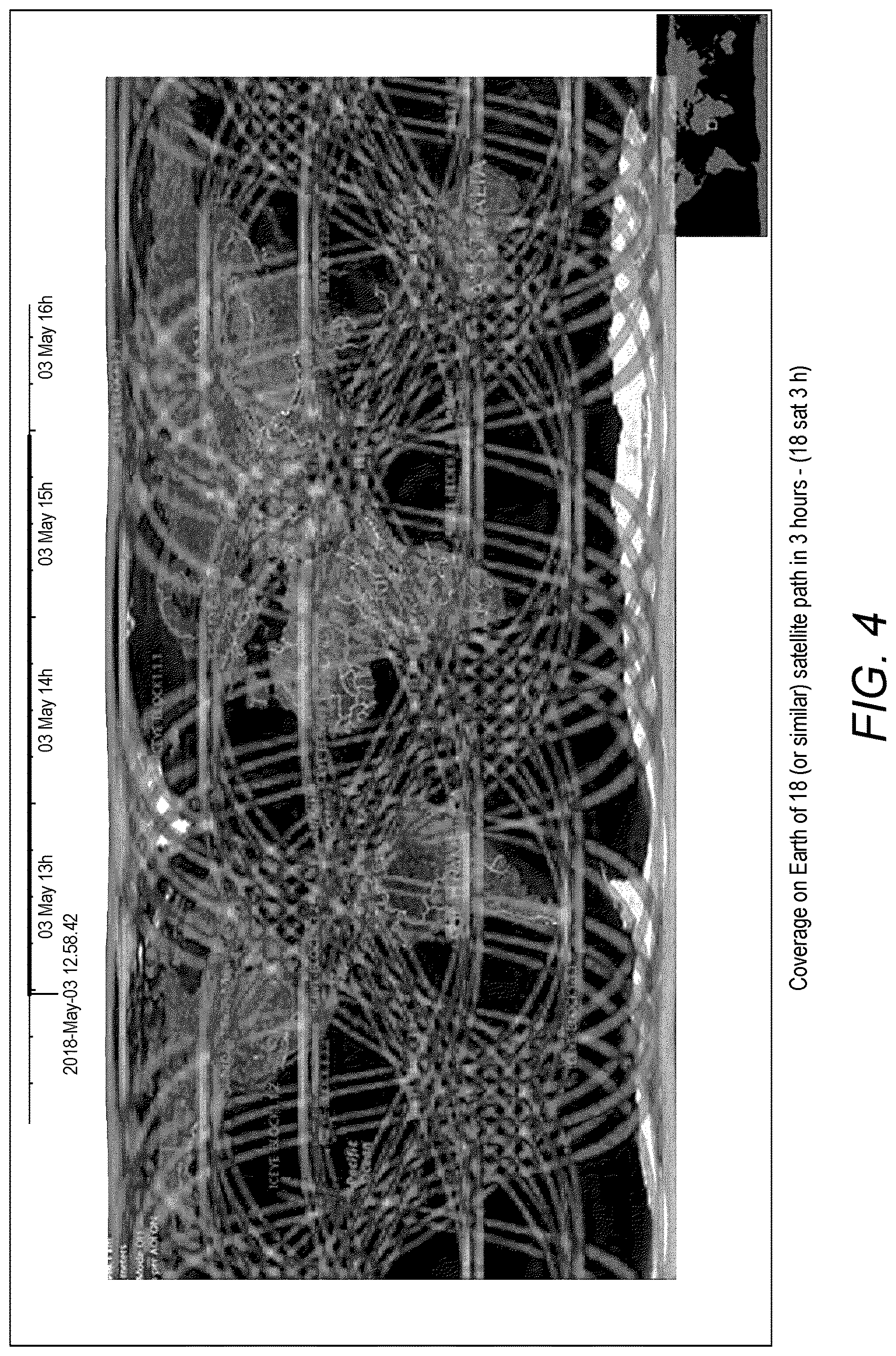 Patent US12617552 Figure 4 – Earth monitoring system and method of managing a satellite constellation
