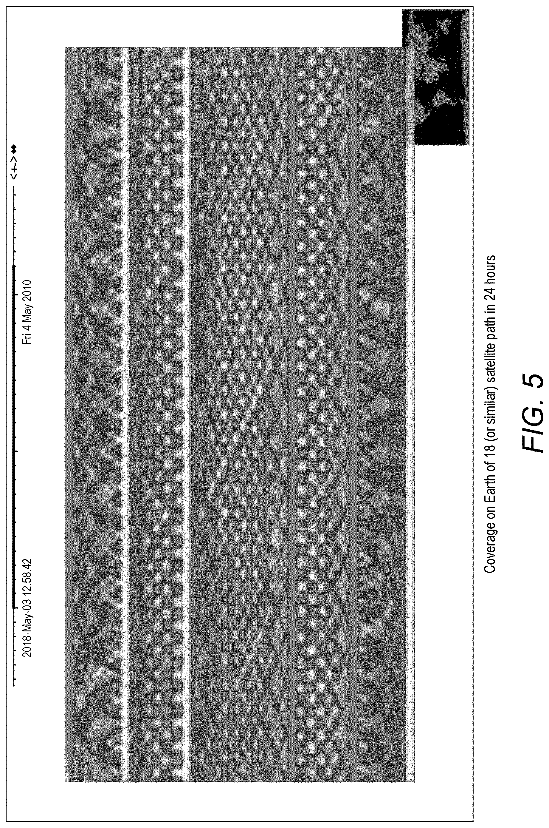 Patent US12617552 Figure 5 – Earth monitoring system and method of managing a satellite constellation