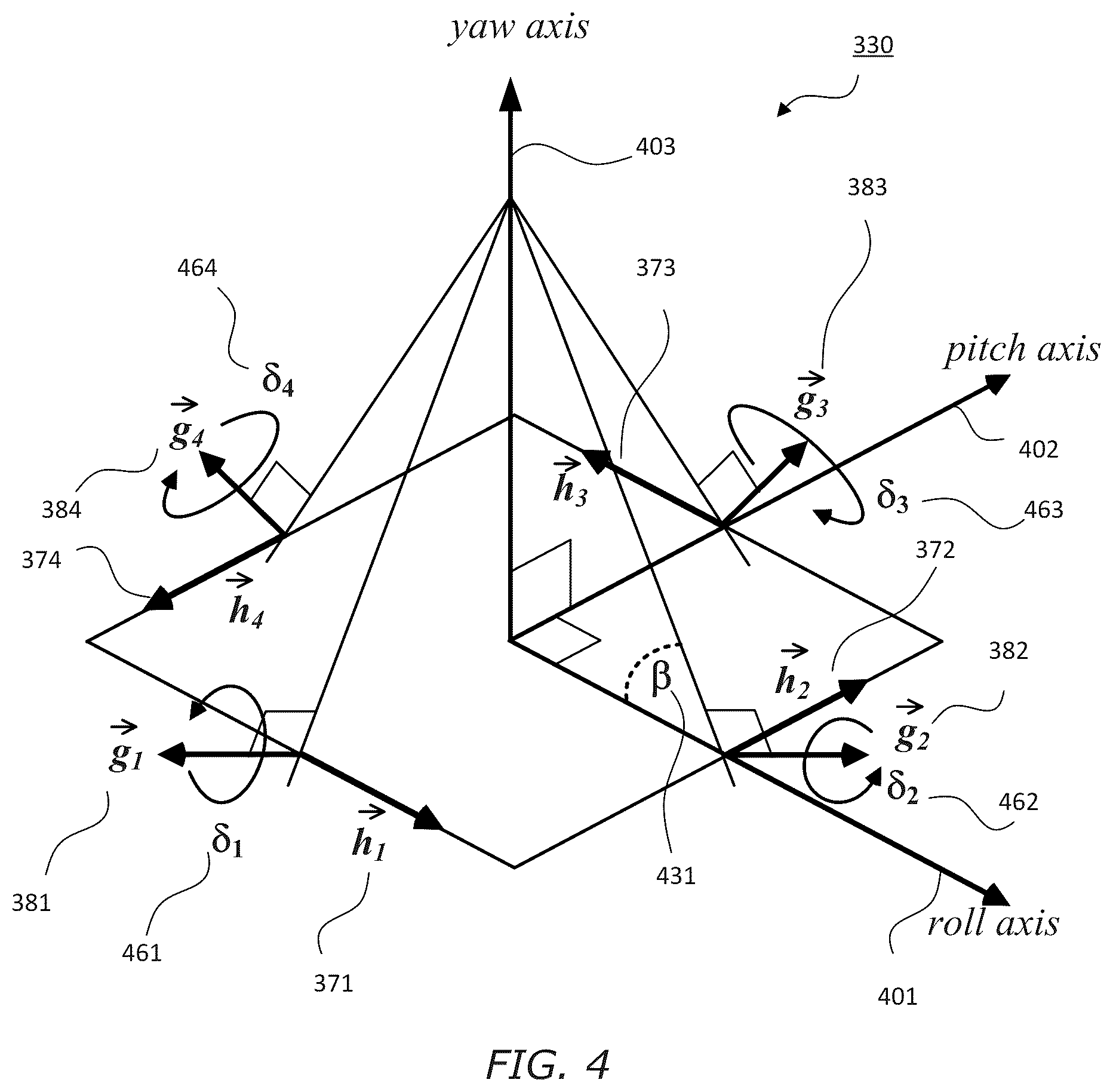 Patent US12617554 Figure 3 – Systems and methods for combined control moment gyroscope and thruster control