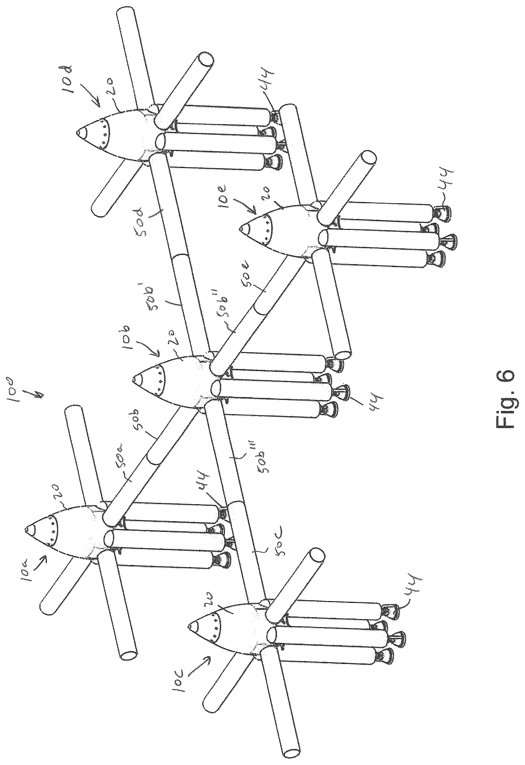 Patent US12617555 Figure 5 – Rocket based space station