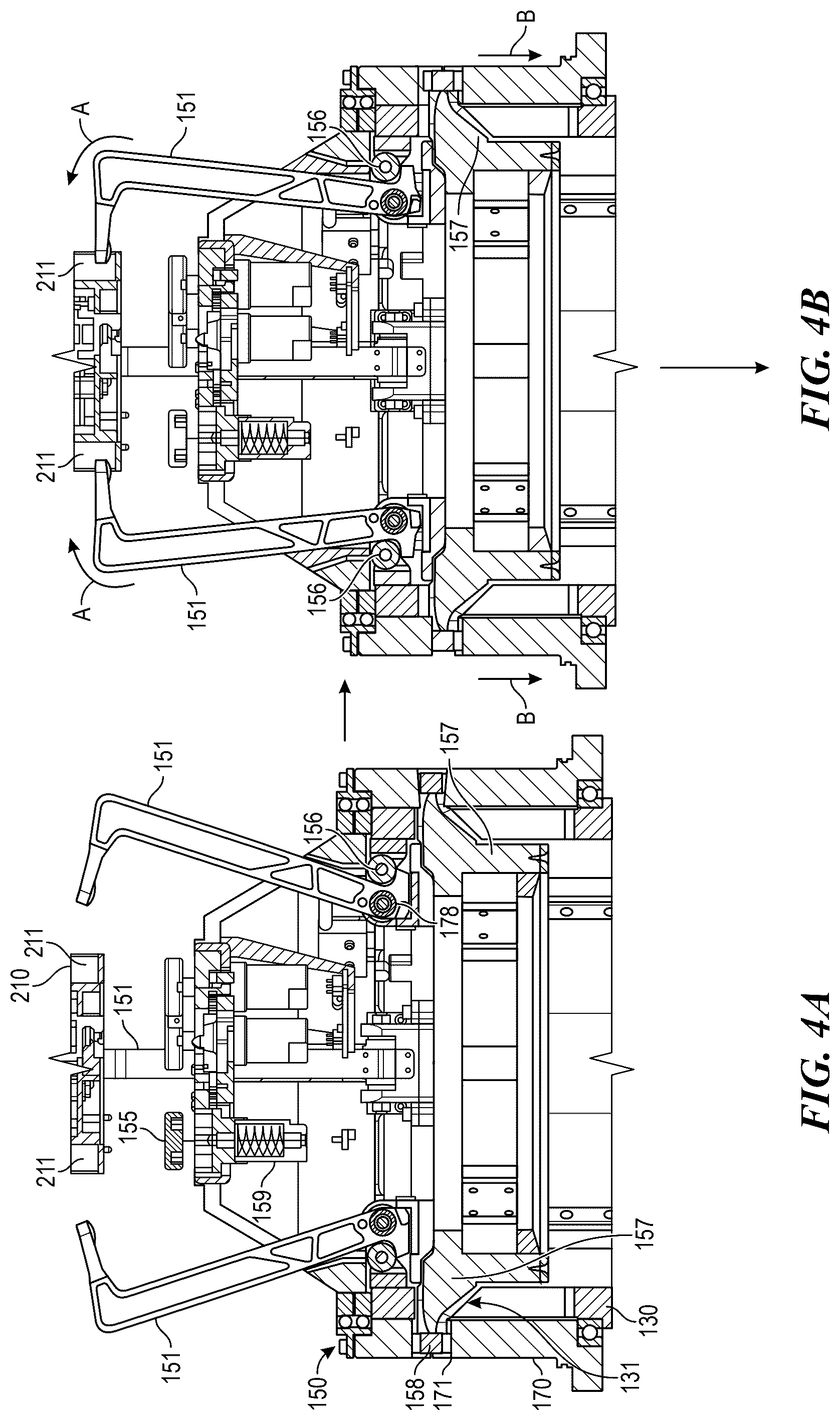 Patent US12617556 Figure 4 – Material transfer interfaces for space vehicles, and associated systems and methods