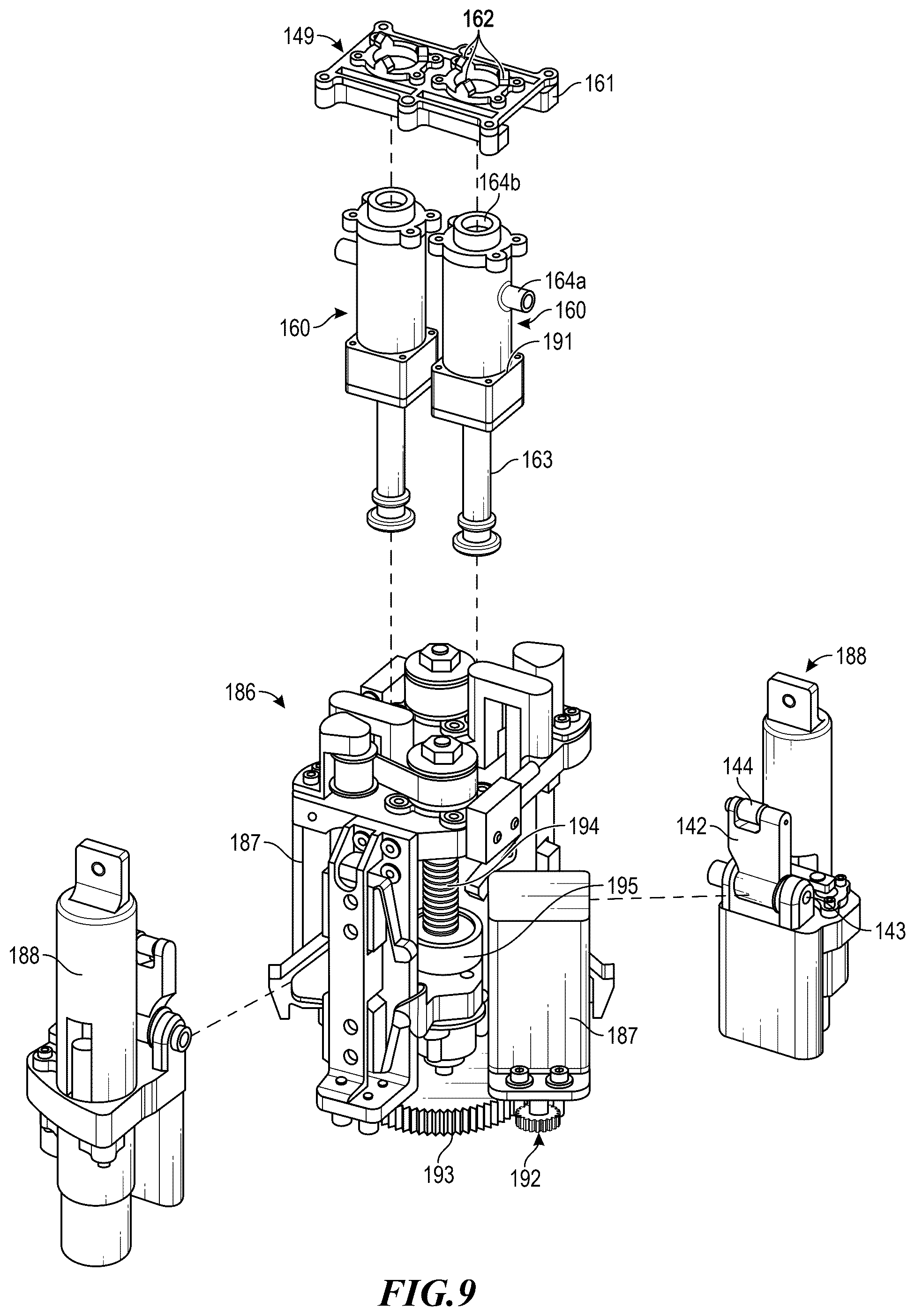 Patent US12617556 Figure 10 – Material transfer interfaces for space vehicles, and associated systems and methods