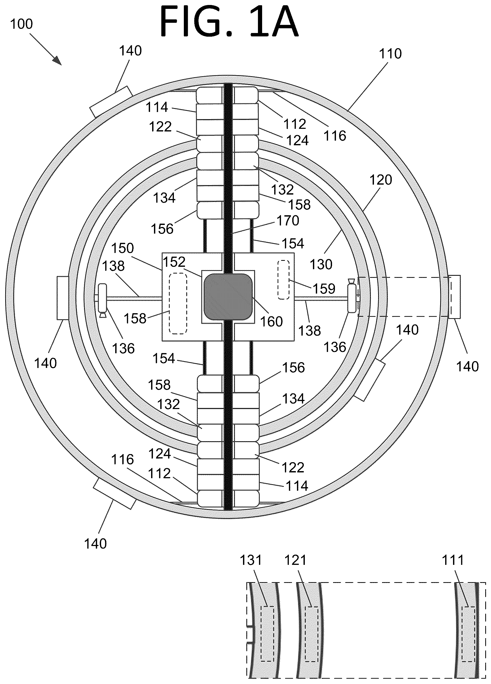 Patent US12617558 Figure 1 – Tram systems for space vehicles