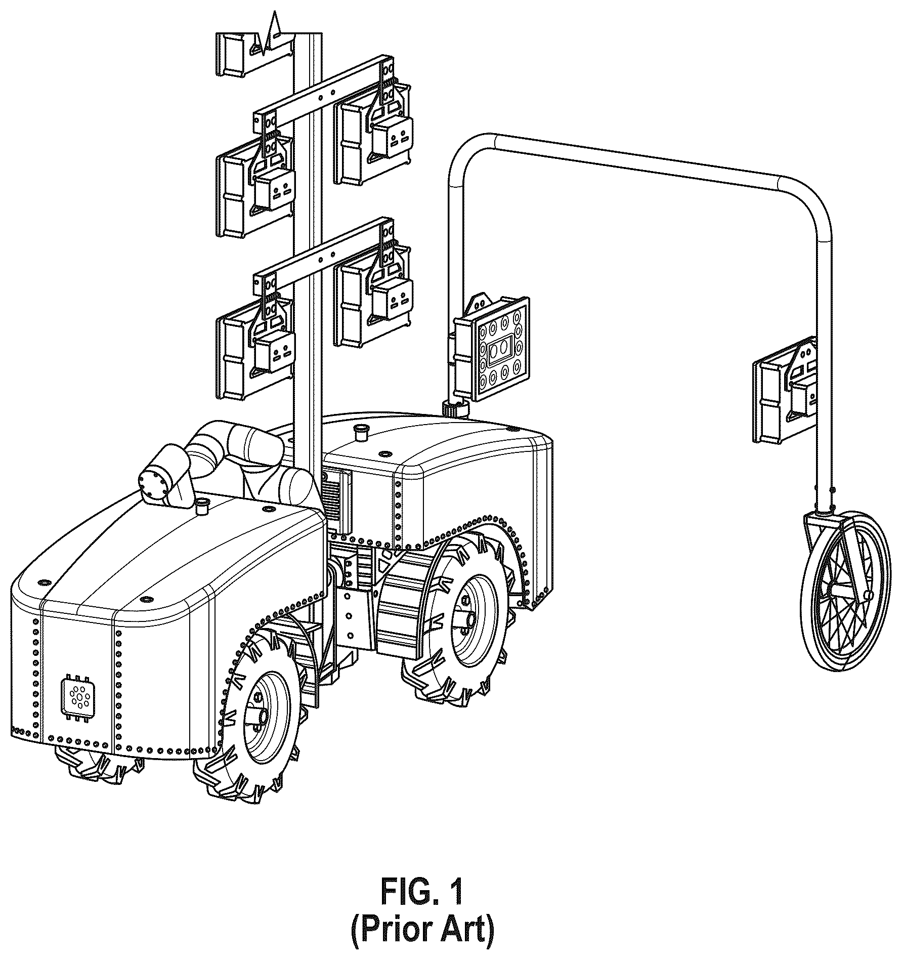 Patent US12617561 Figure 1 – Robotic multicopter sampler for infield crop and soil health sensing and tissue sample collection