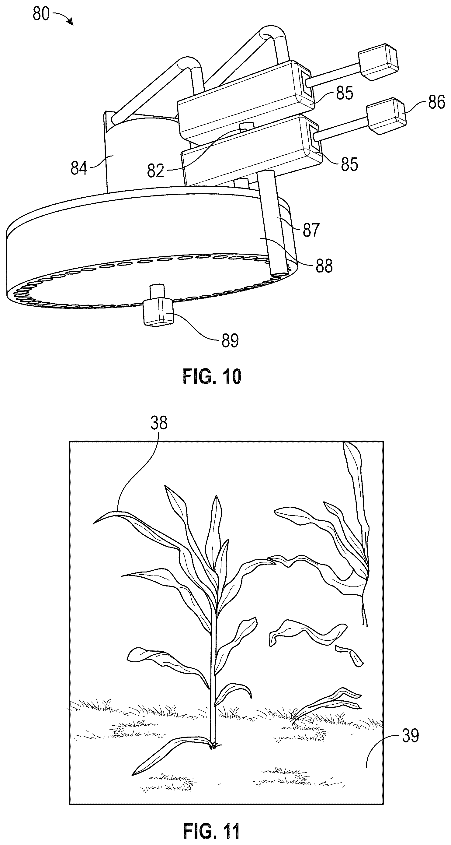 Patent US12617561 Figure 7 – Robotic multicopter sampler for infield crop and soil health sensing and tissue sample collection