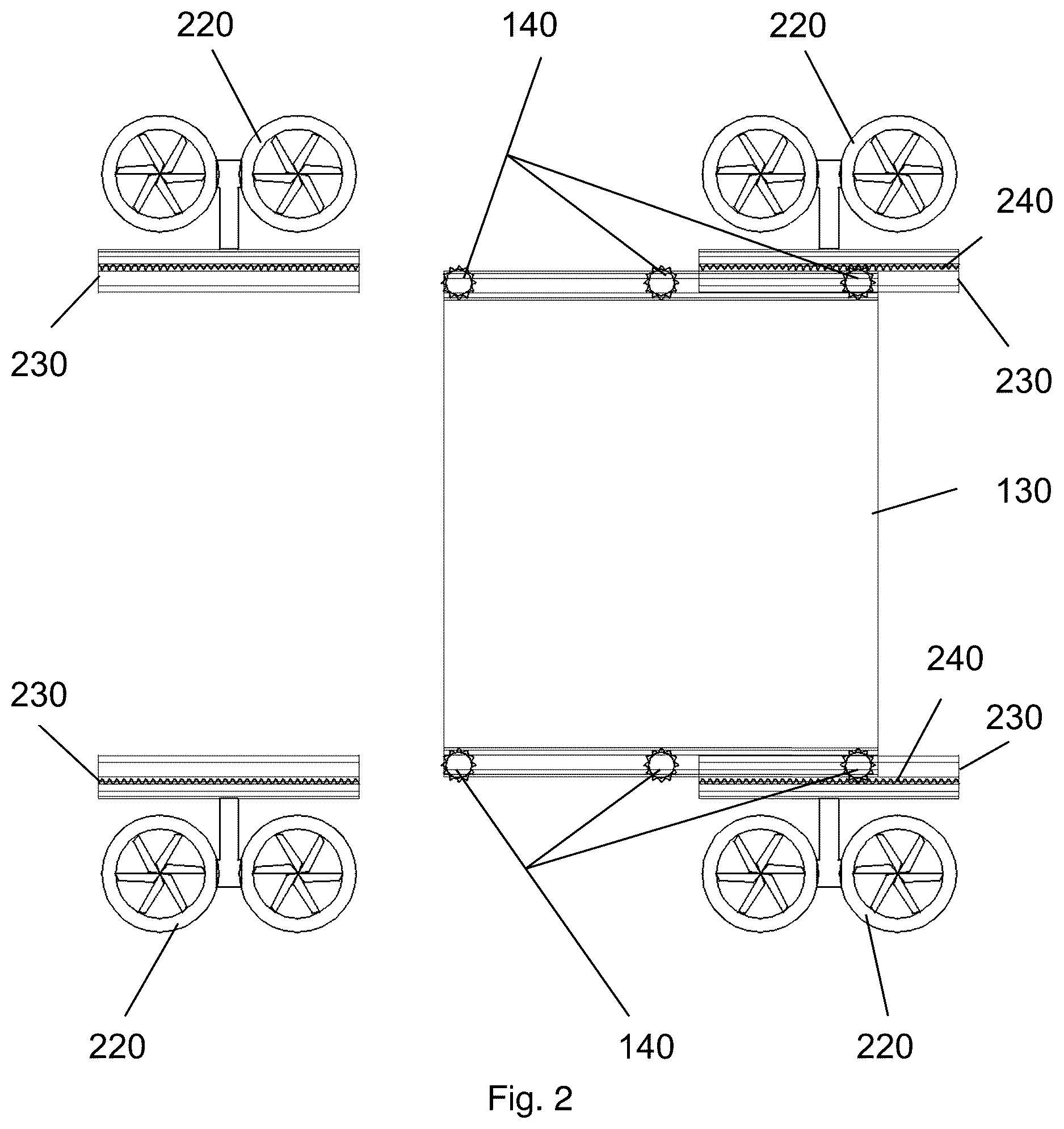 Patent US12617563 Figure 2 – Payload (variants) and air transport system (variants) comprising same