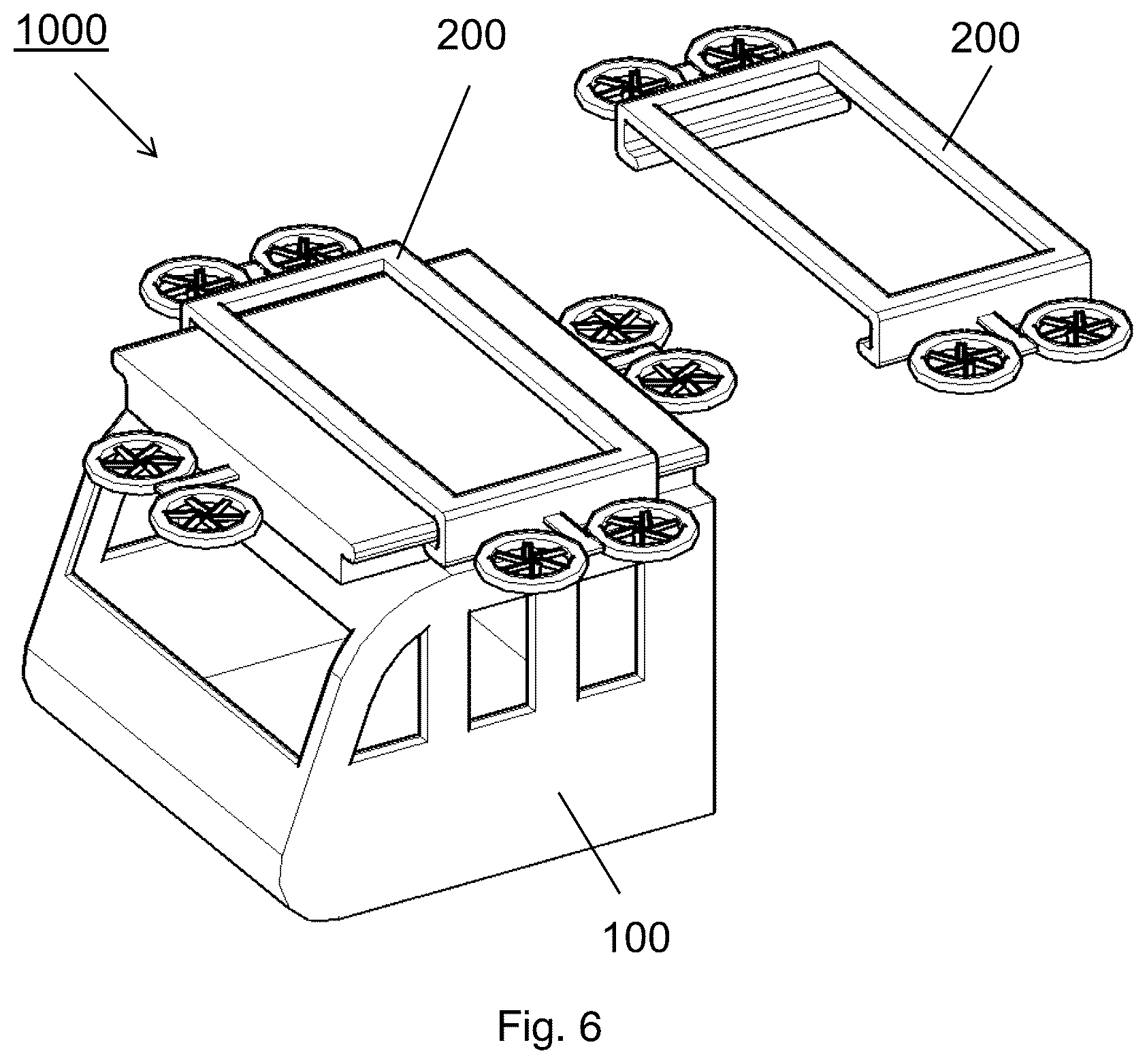 Patent US12617563 Figure 5 – Payload (variants) and air transport system (variants) comprising same