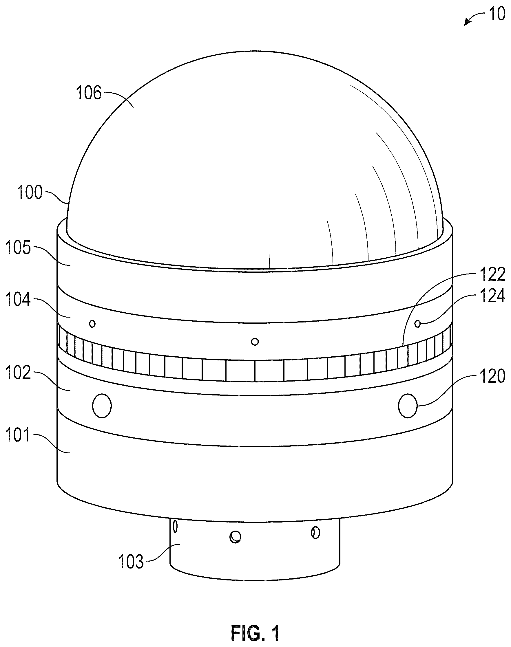 Patent US12617564 — Remote modular data collection and UAS docking system and method — Figure 1