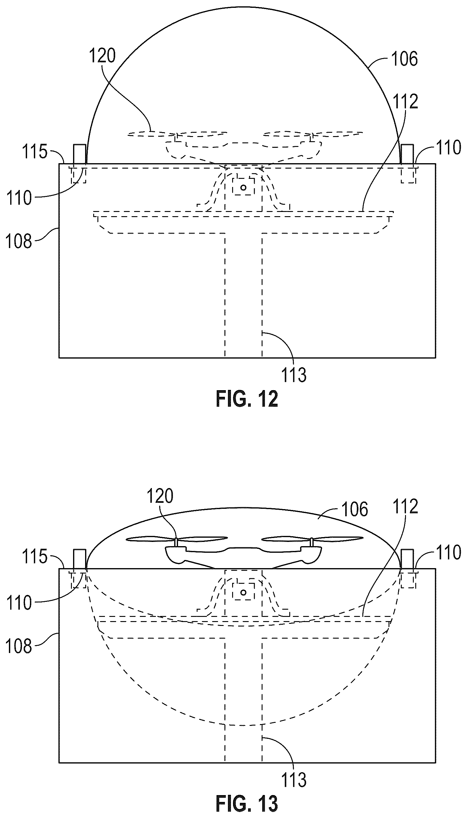 Patent US12617564 Figure 11 – Remote modular data collection and UAS docking system and method