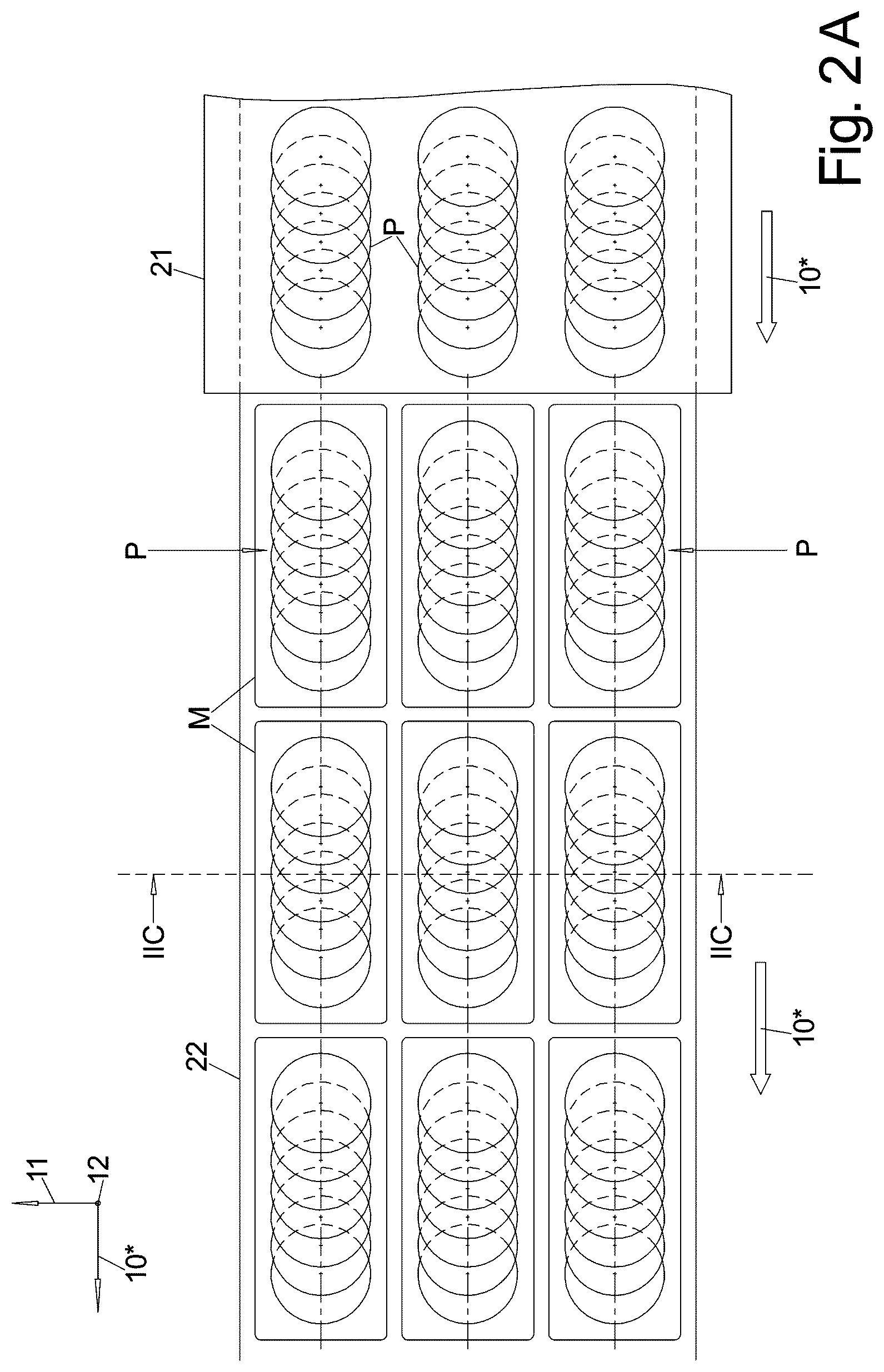 Patent US12617573 Figure 3 – Method for automatically maintaining a predetermined portion arrangement in a tray trough and packaging apparatus suitable therefor