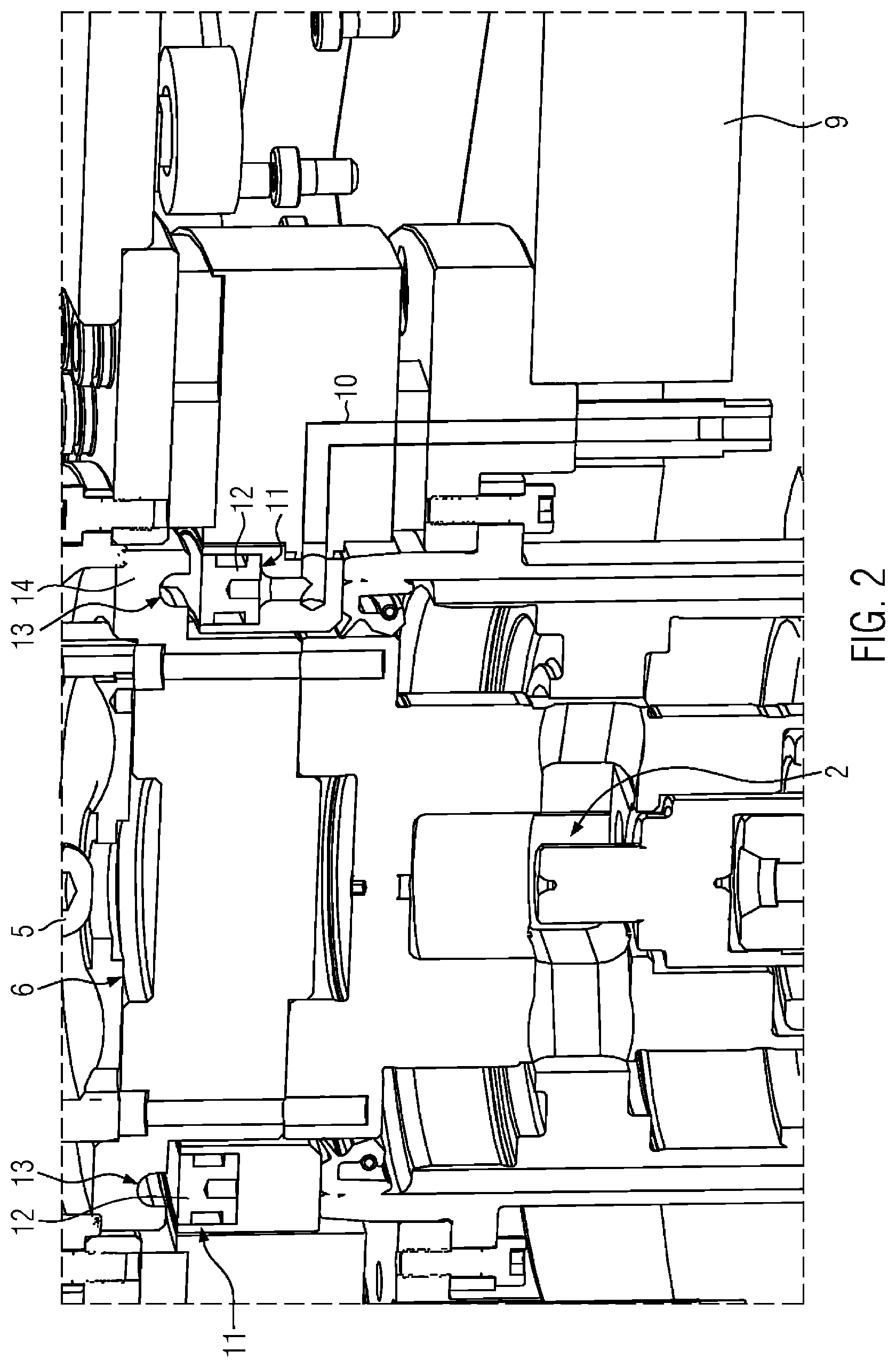 Patent US12617576 Figure 2 – Vacuum cylinder unit for transferring labels