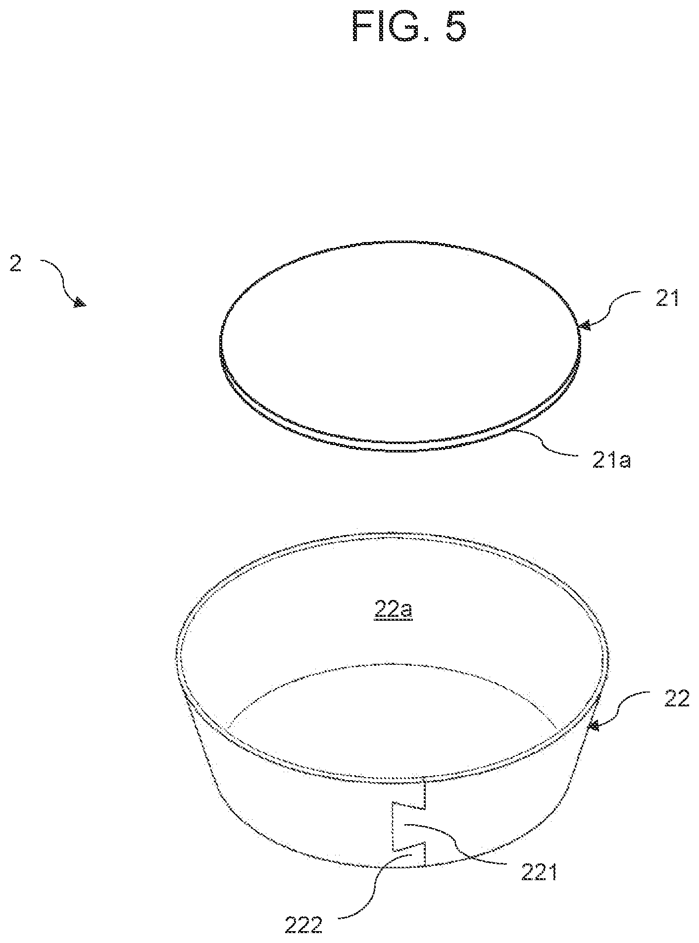 Patent US12617577 Figure 5 – Food container