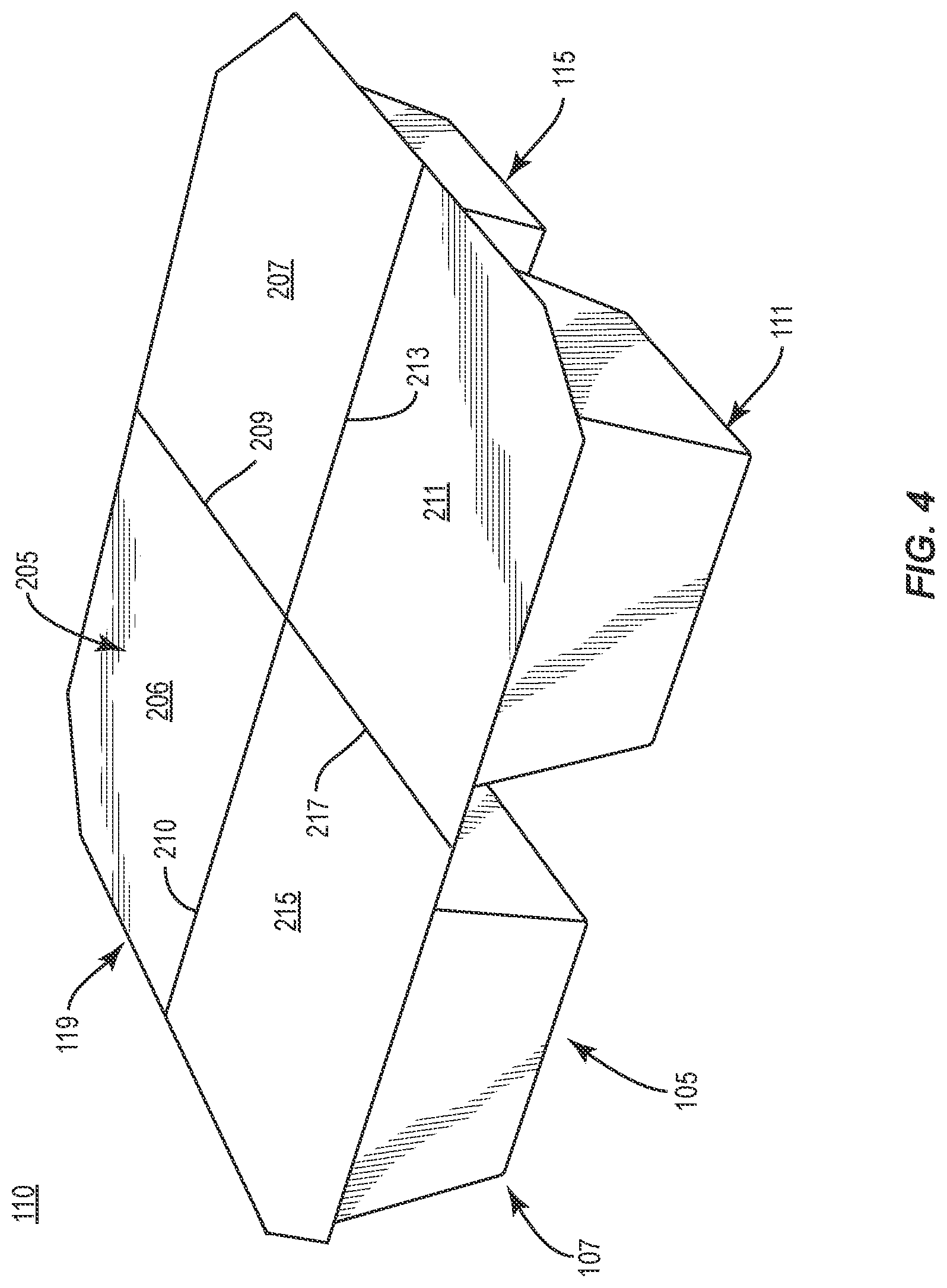 Patent US12617579 Figure 4 – Tray with separable features