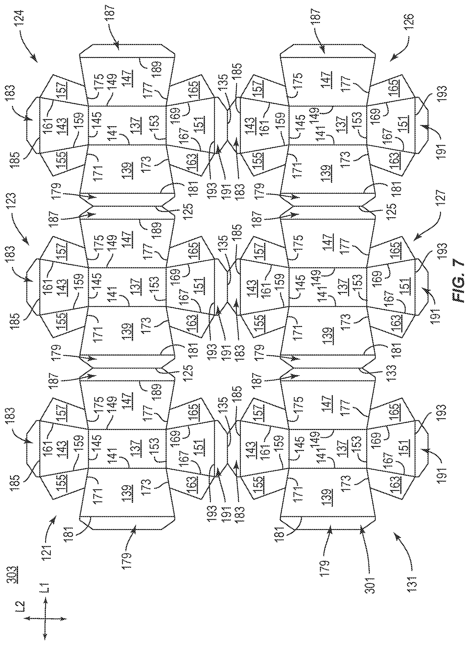 Patent US12617579 Figure 7 – Tray with separable features