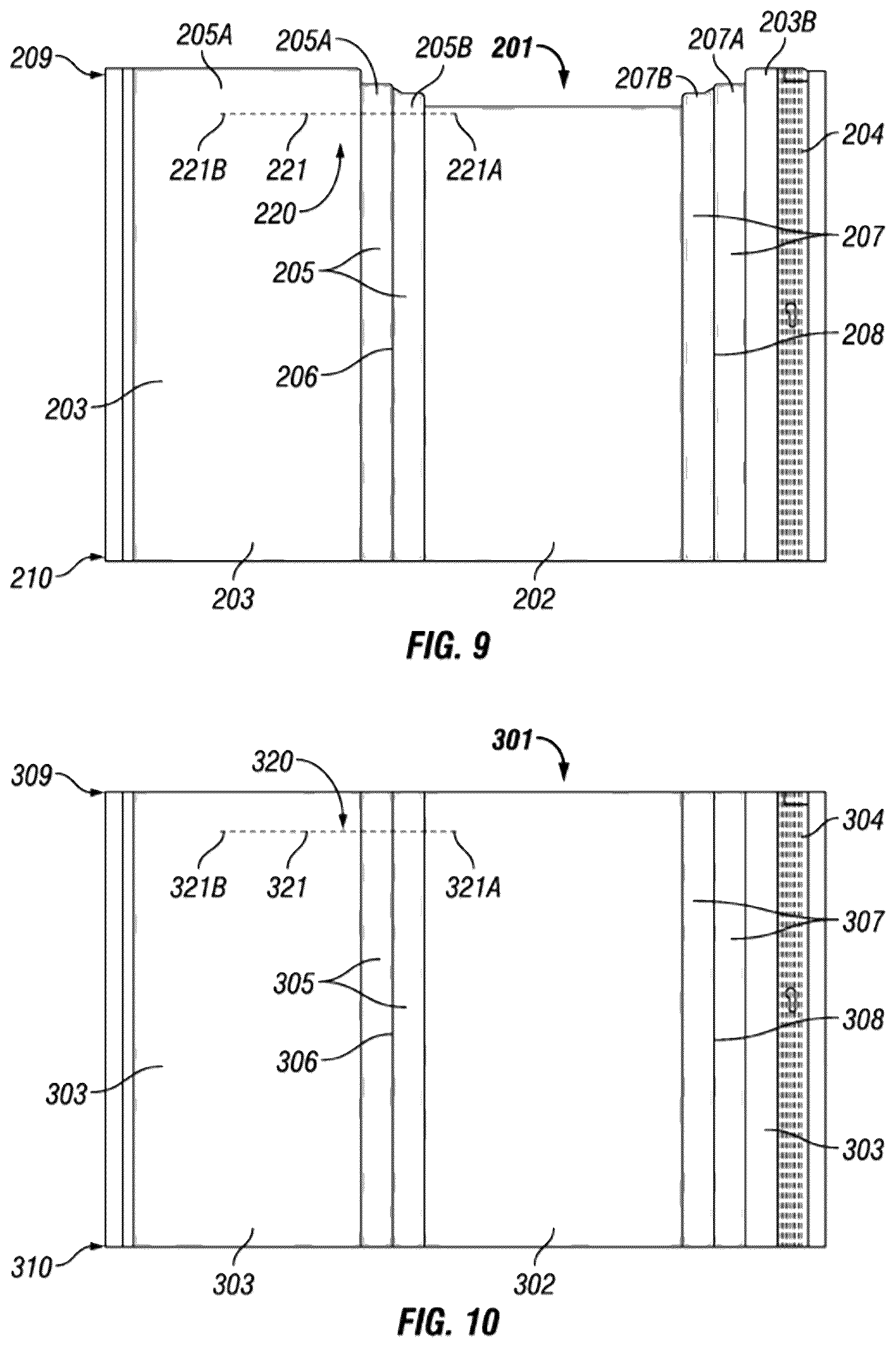 Patent US12617585 Figure 4 – Recyclable woven plastic bags with quad-seal and/or K-seal
