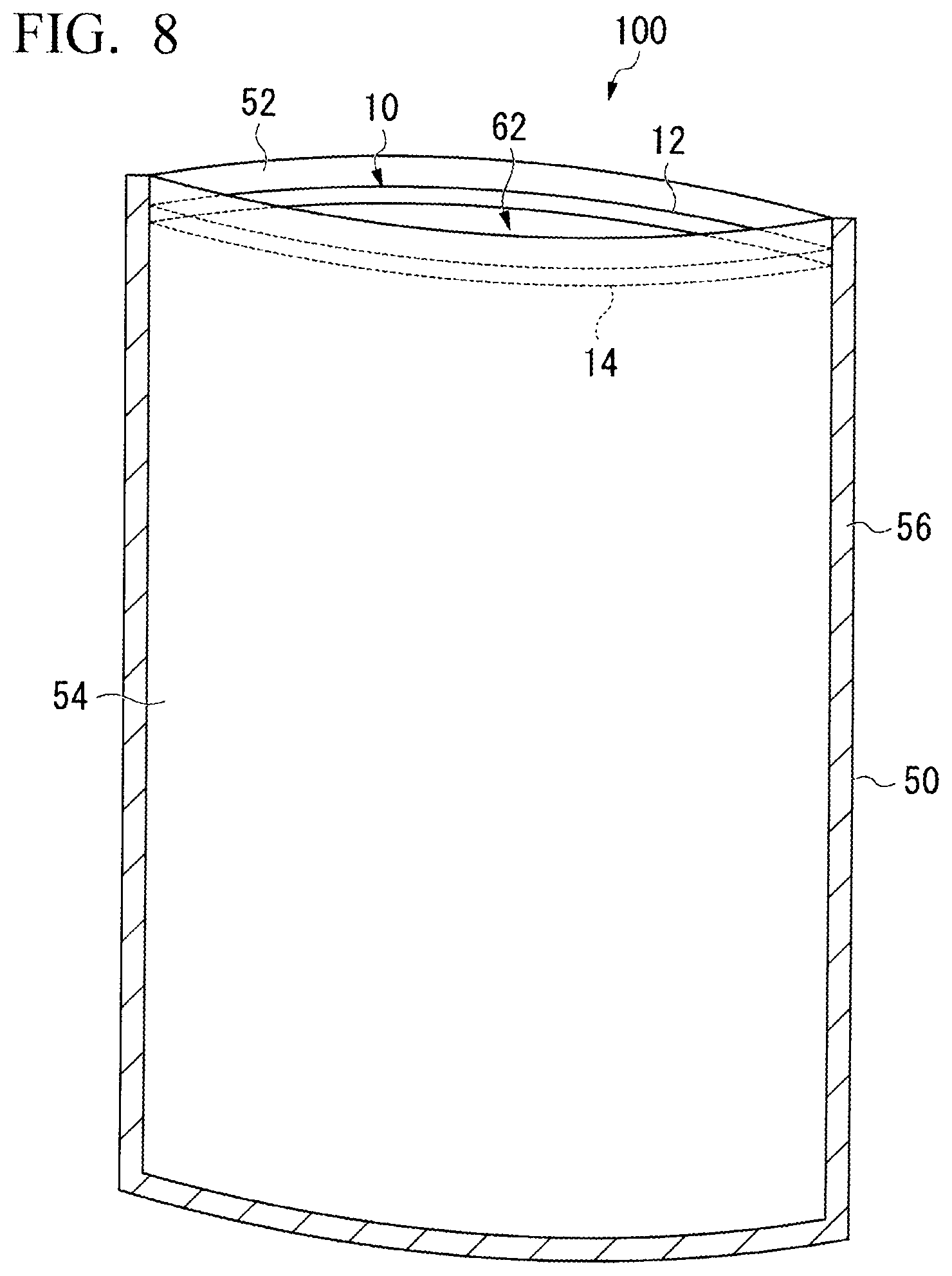 Patent US12617586 Figure 8 – Fitting tool and fitting-tool-equipped bag body