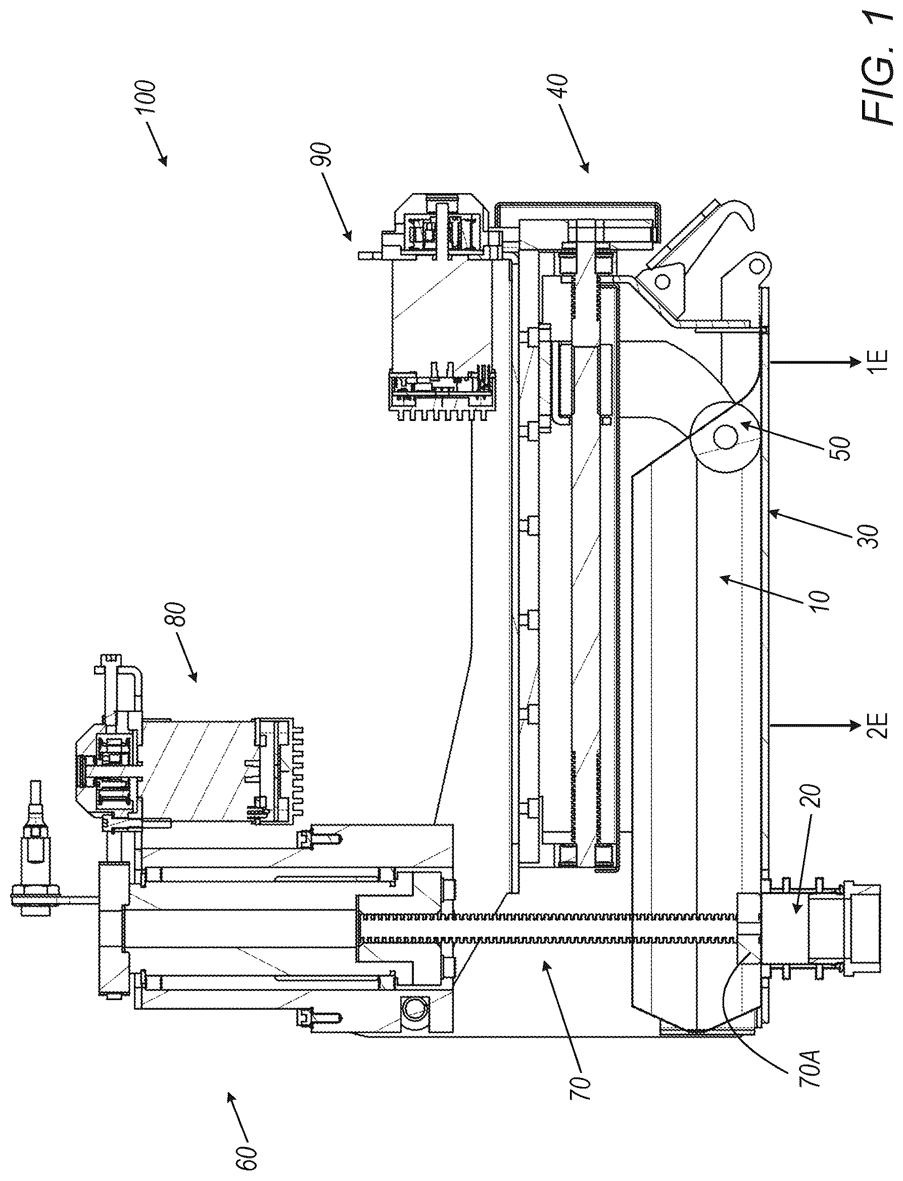 Patent US12617587 Figure 1 – Material dispensing device