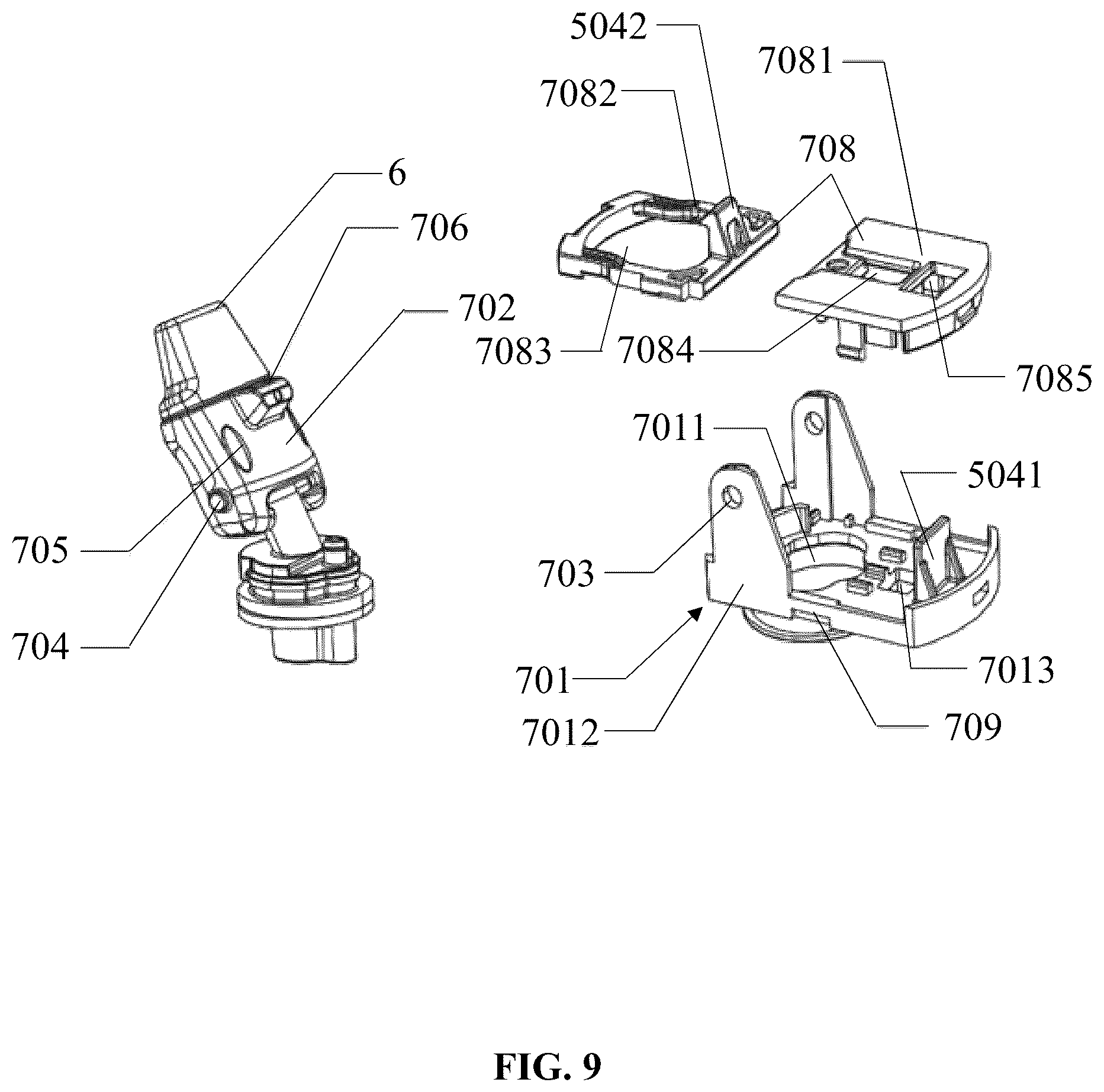 Patent US12617590 Figure 9 – Water cups with detachable cup lids