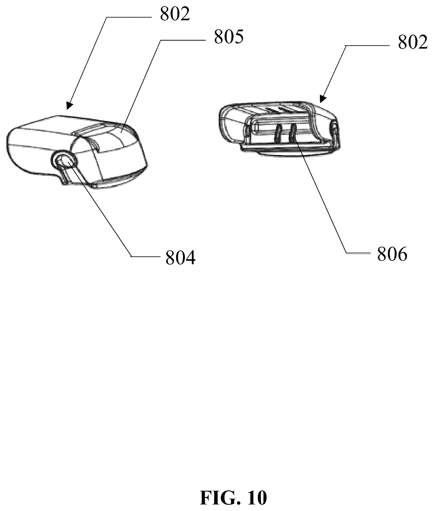 Patent US12617590 Figure 10 – Water cups with detachable cup lids